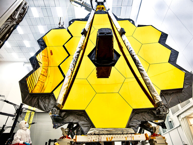 The future James Webb Space Telescope will be able to pick up way more details from exoplanet atmospheres than current space telescopes. - Image Credit: NASA/Chris Gunn - HDR tune by Universal-Sci