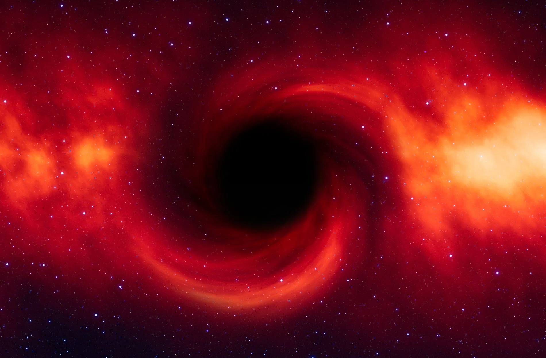 Mysterious tiny black hole flashes like a strobe