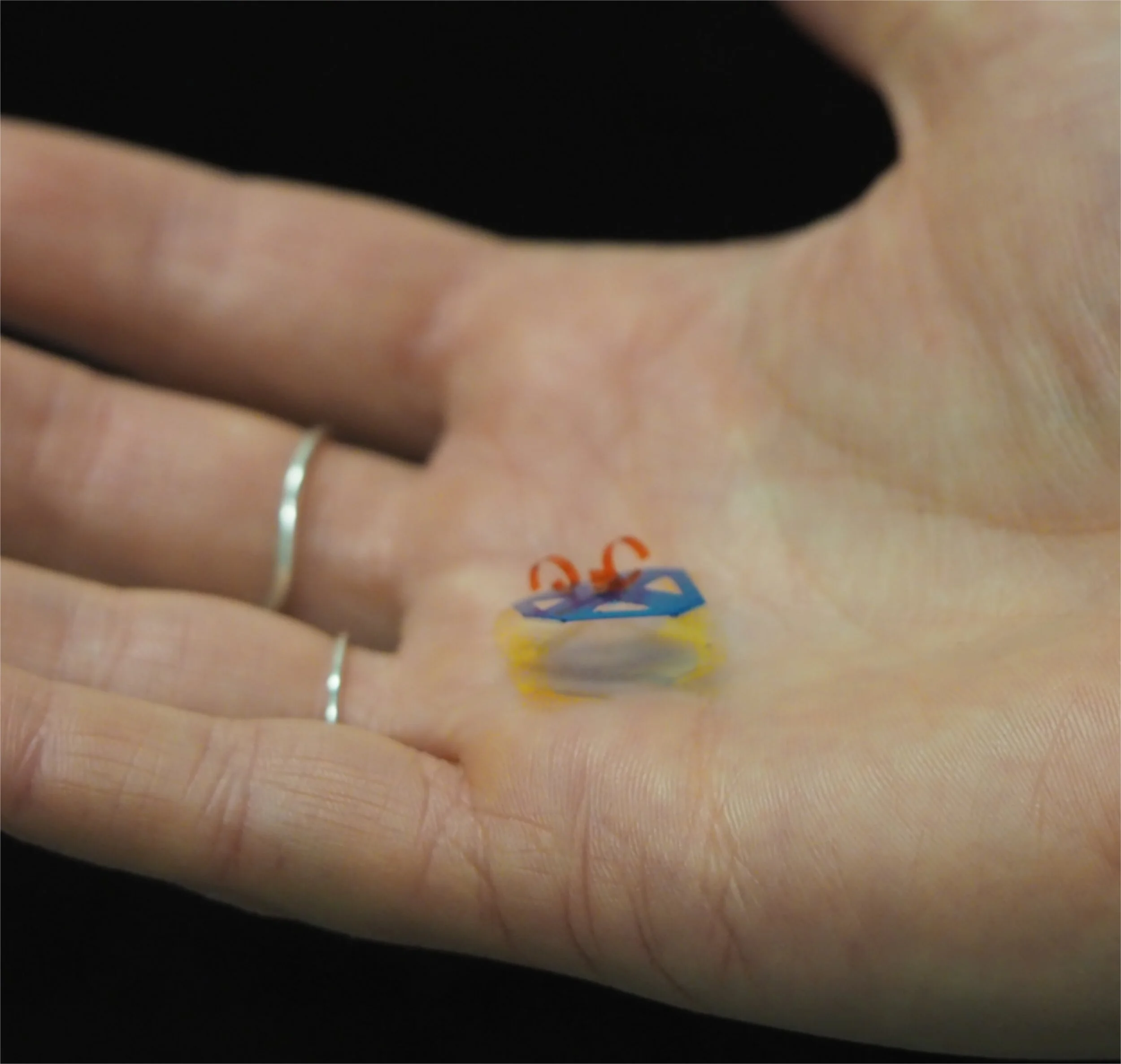 This unusual mini-robot can transport small packages without the use of any chips or batteries!