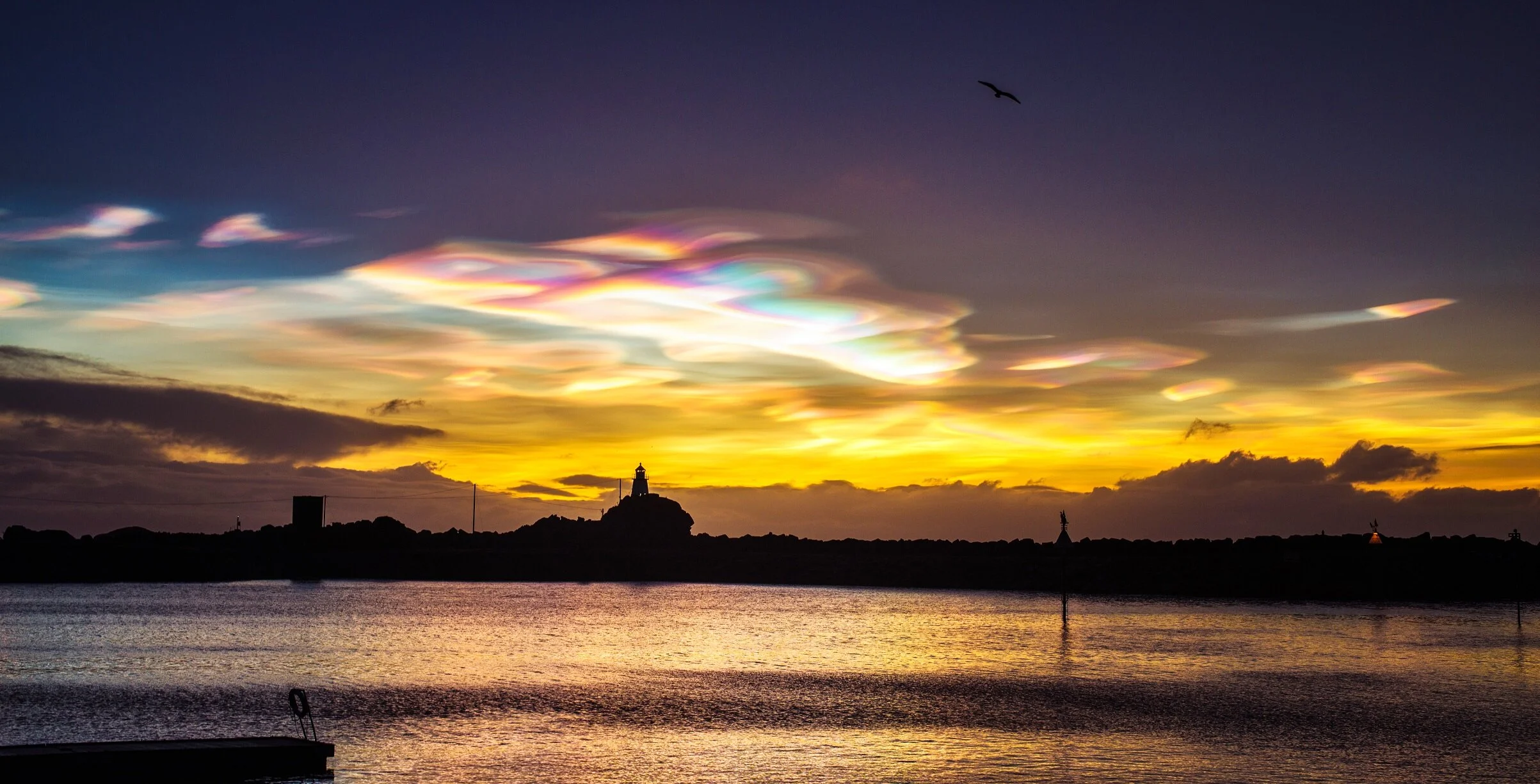 Explainer: what are the ‘nacreous clouds’ lighting up the winter skies?
