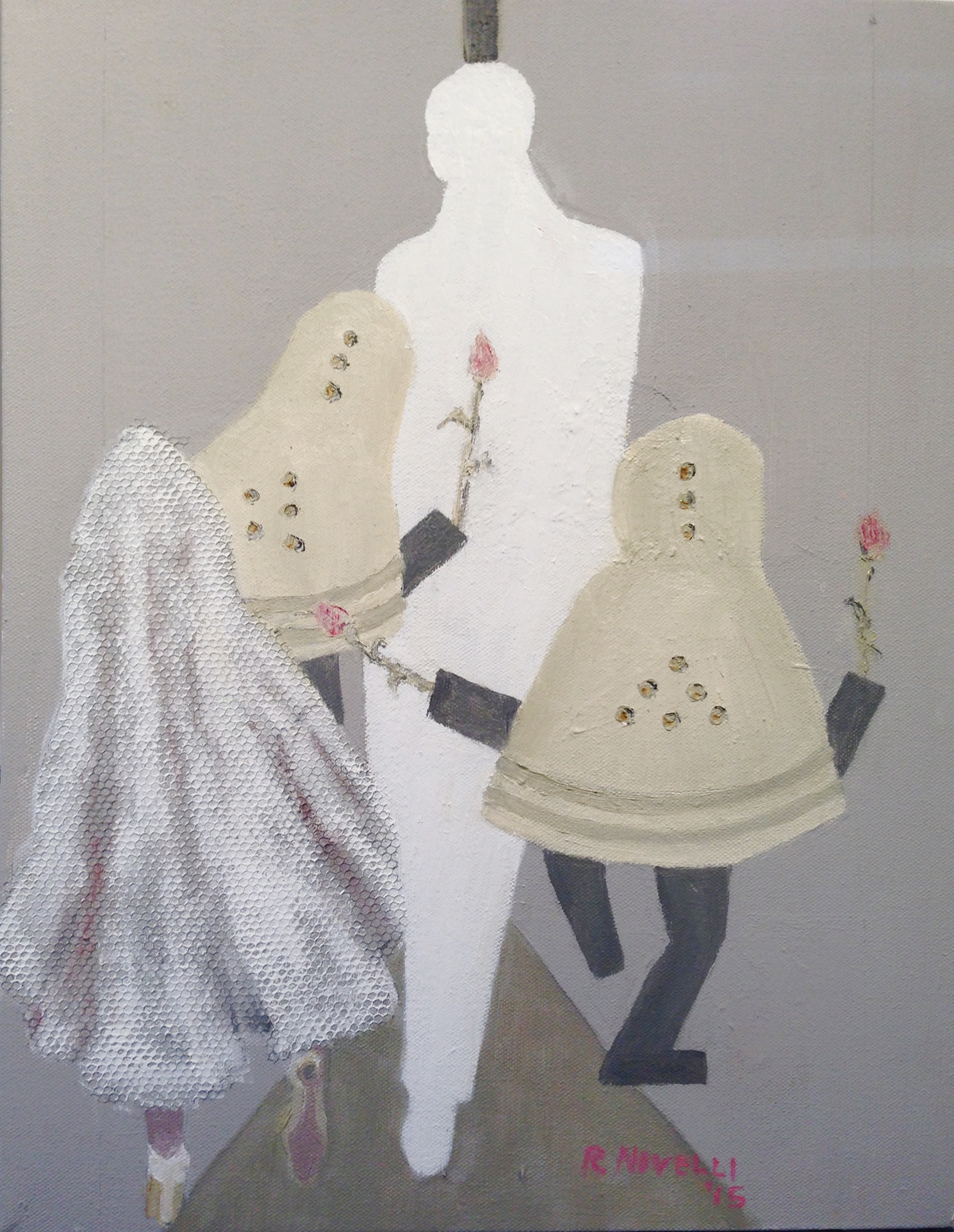 The Bridegrooms Flee from the Bride. Duchamp Looks On.