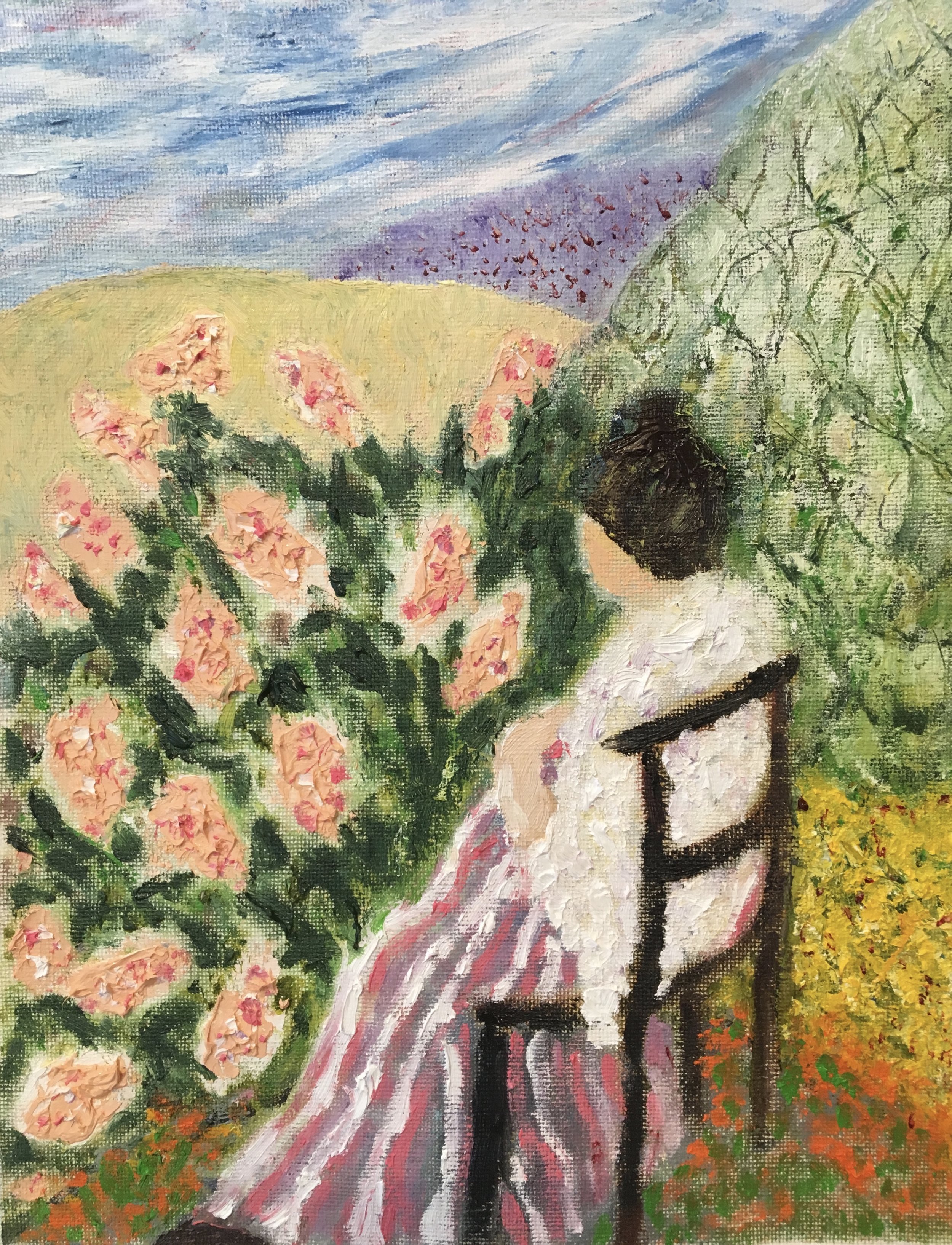 Seated Woman (after Vuillard)