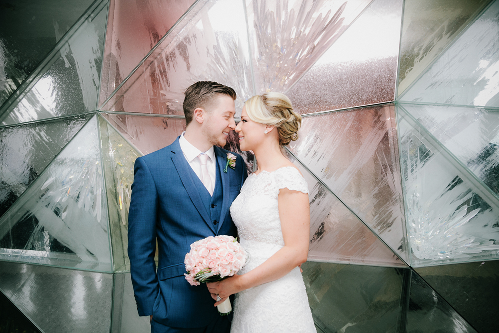 Top of the Rock intimate wedding by Tanya Isaeva Photography