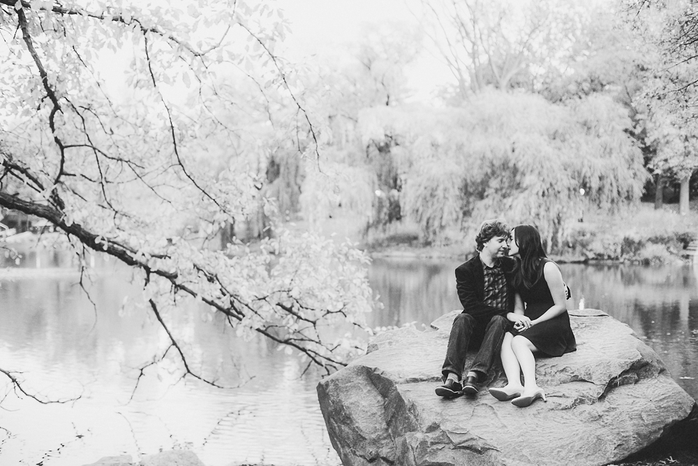 Central Park fall engagement session by Tanya Isaeva Photography