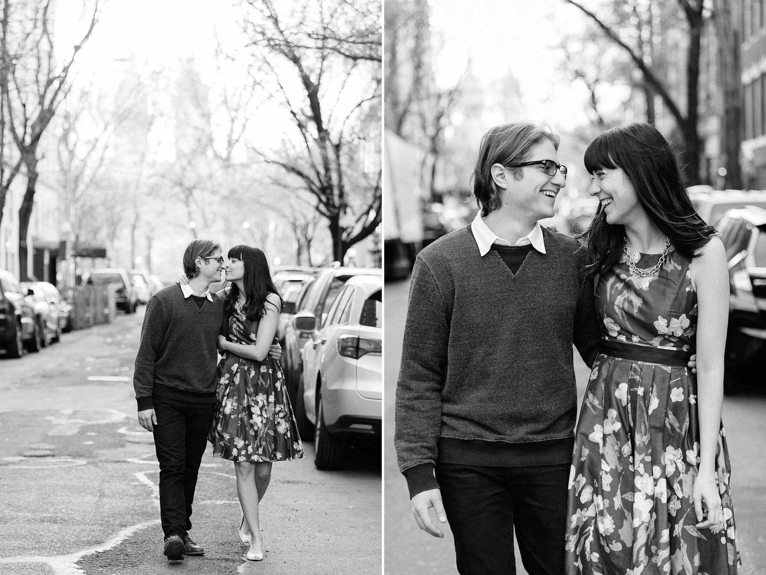 Upper East Side NYC engagement session by Tanya Isaeva Photography