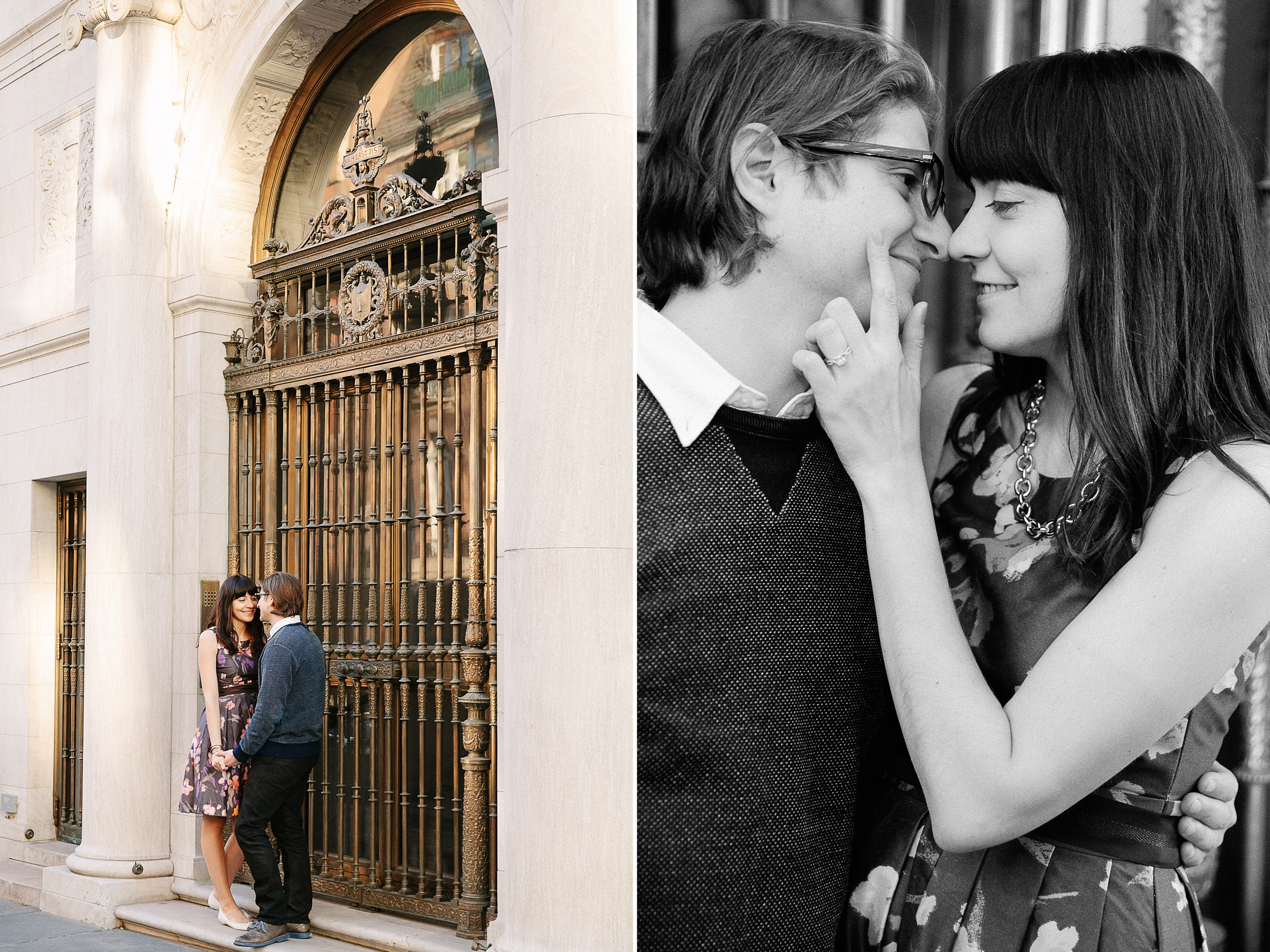 Upper East Side NYC engagement session by Tanya Isaeva Photography