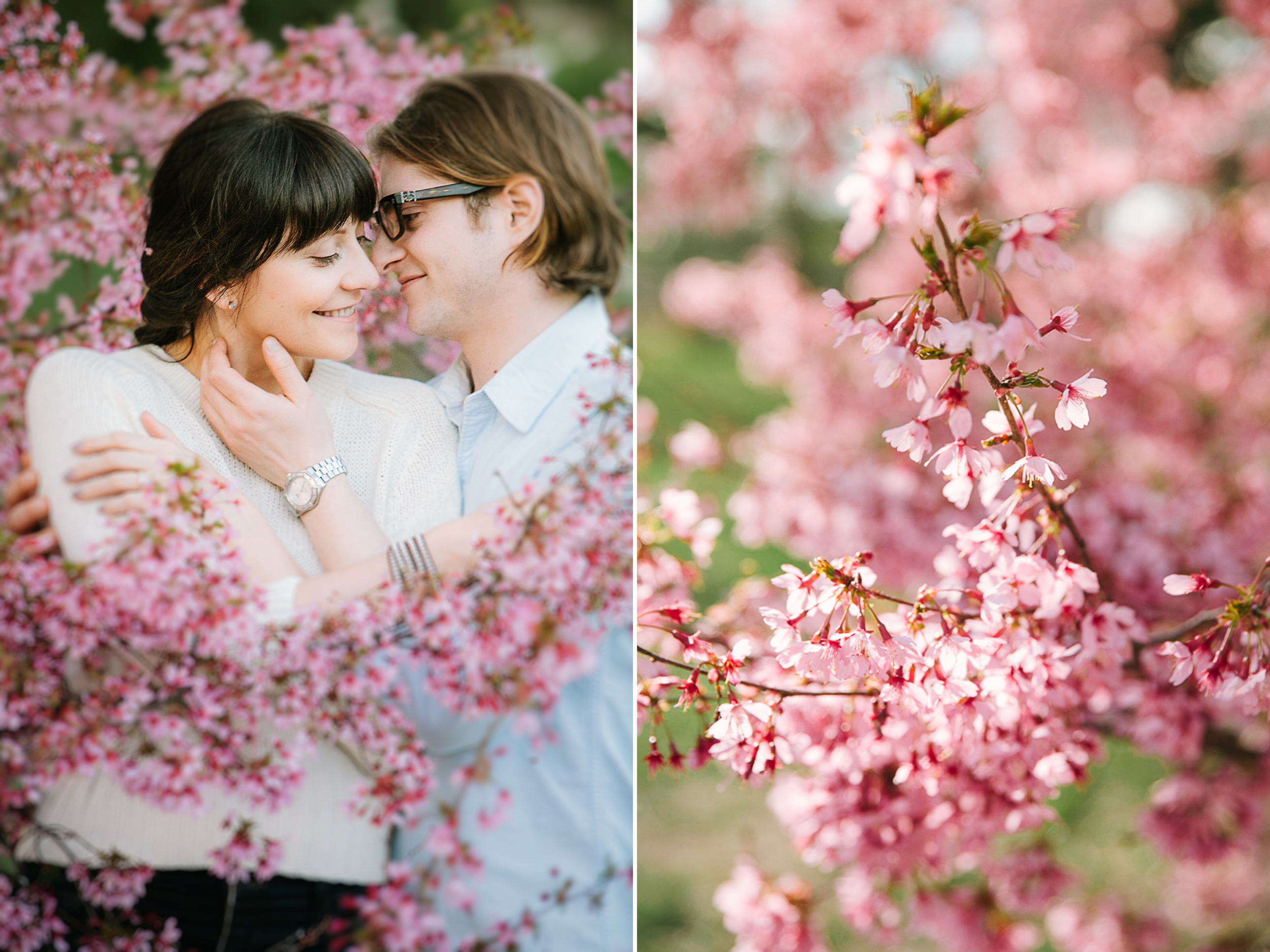 Central Park spring engagement session by Tanya Isaeva Photography