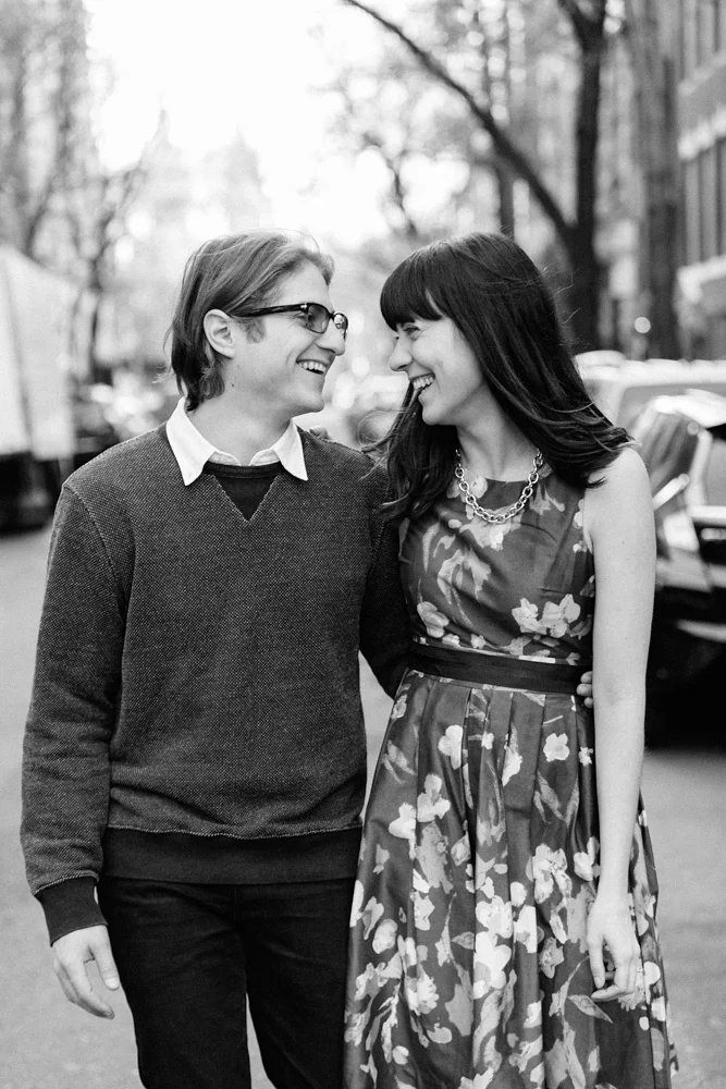 CENTRAL PARK AND UES SPRING ENGAGEMENT SESSION : NINA+JUSTIN
