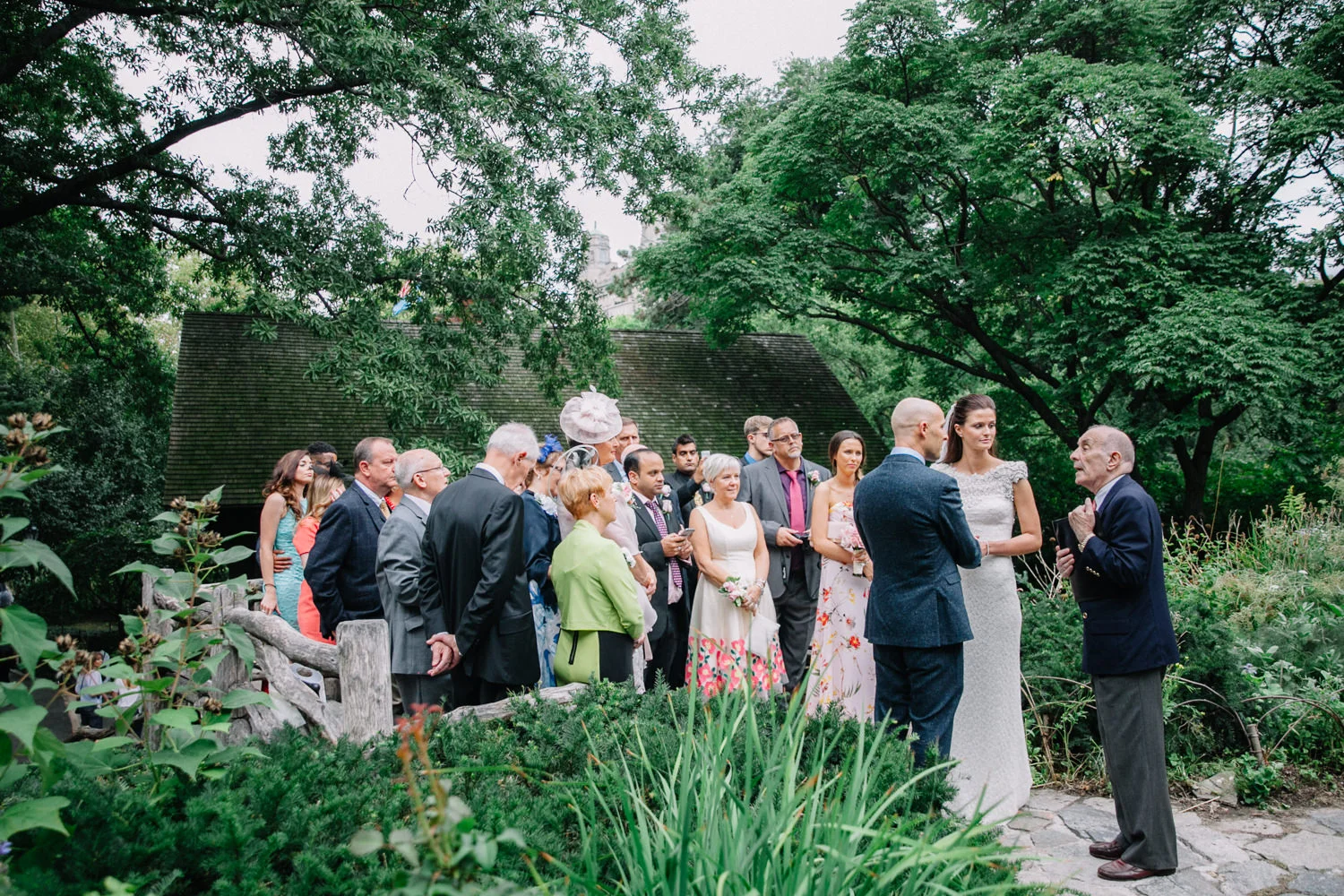 Shakespeare Garden Central Park Intimate Wedding Megan Ben