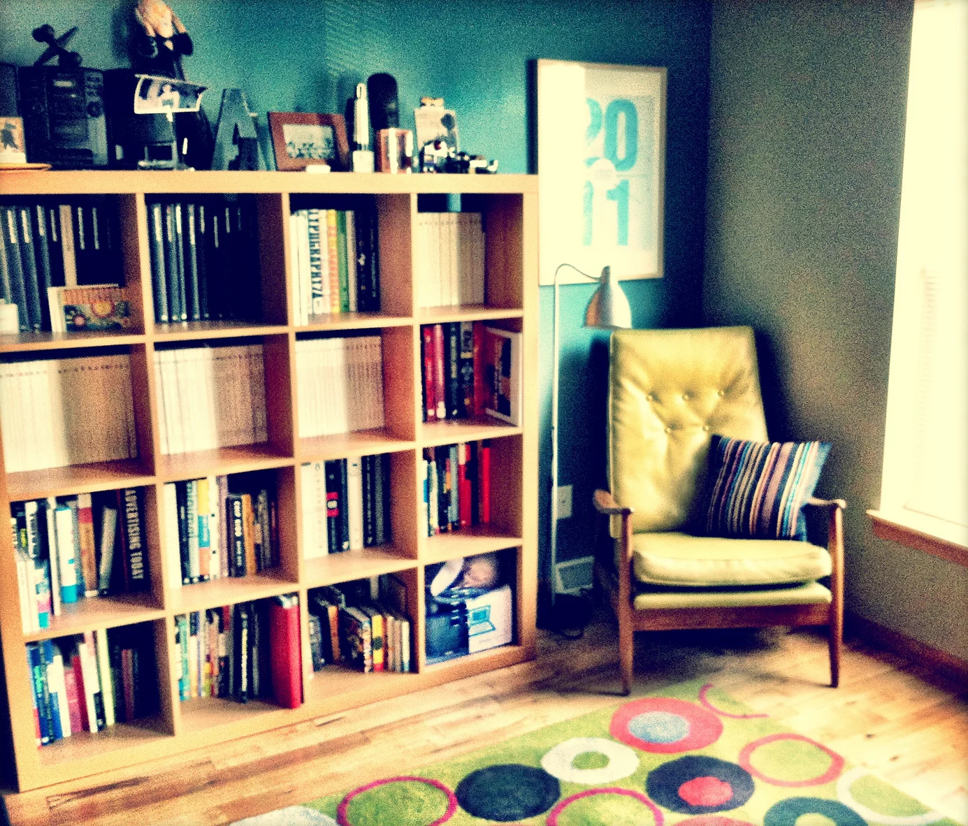 My studio at home. Madison, Wisconsin.