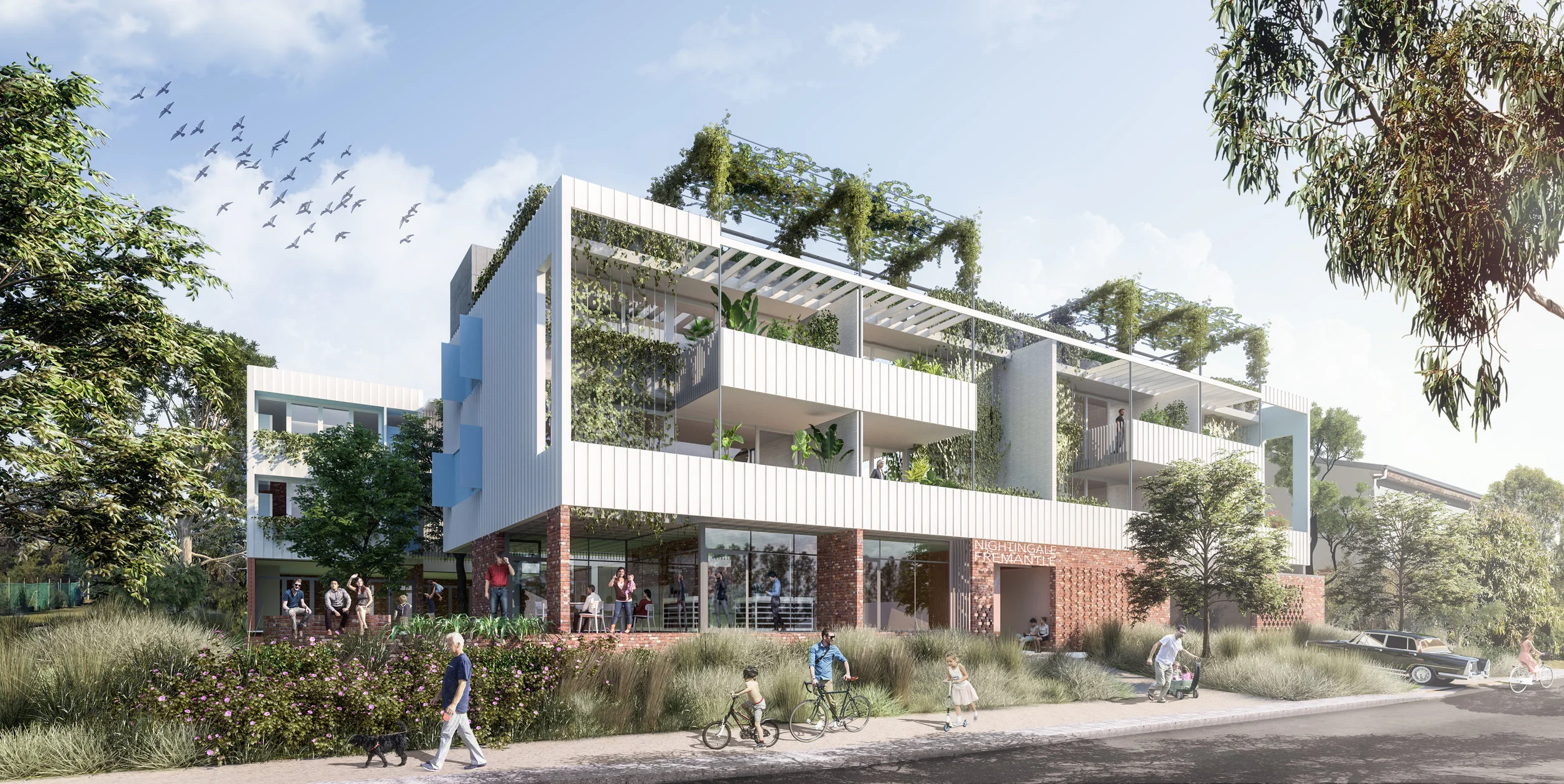 Nightingale Fremantle - a collaboration between Nightingale Housing, EHDO and Fini Sustainability