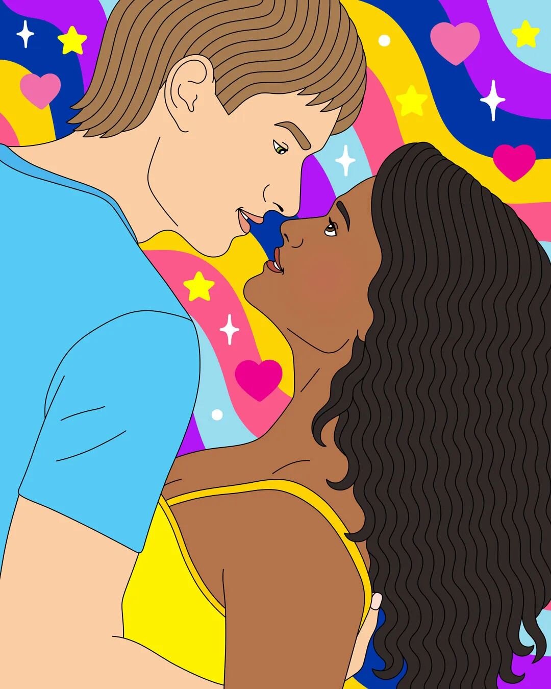 Young Love
.
.
.
#young #love #couple #romance #portrait #girl #boy #man #woman #hair #eyes #lips #heart #star #sparkle #pattern #illustration #illustrator #art #artist #artwork #drawing #pretty #beautiful #line #color #colorful #photoshop #fun #cute