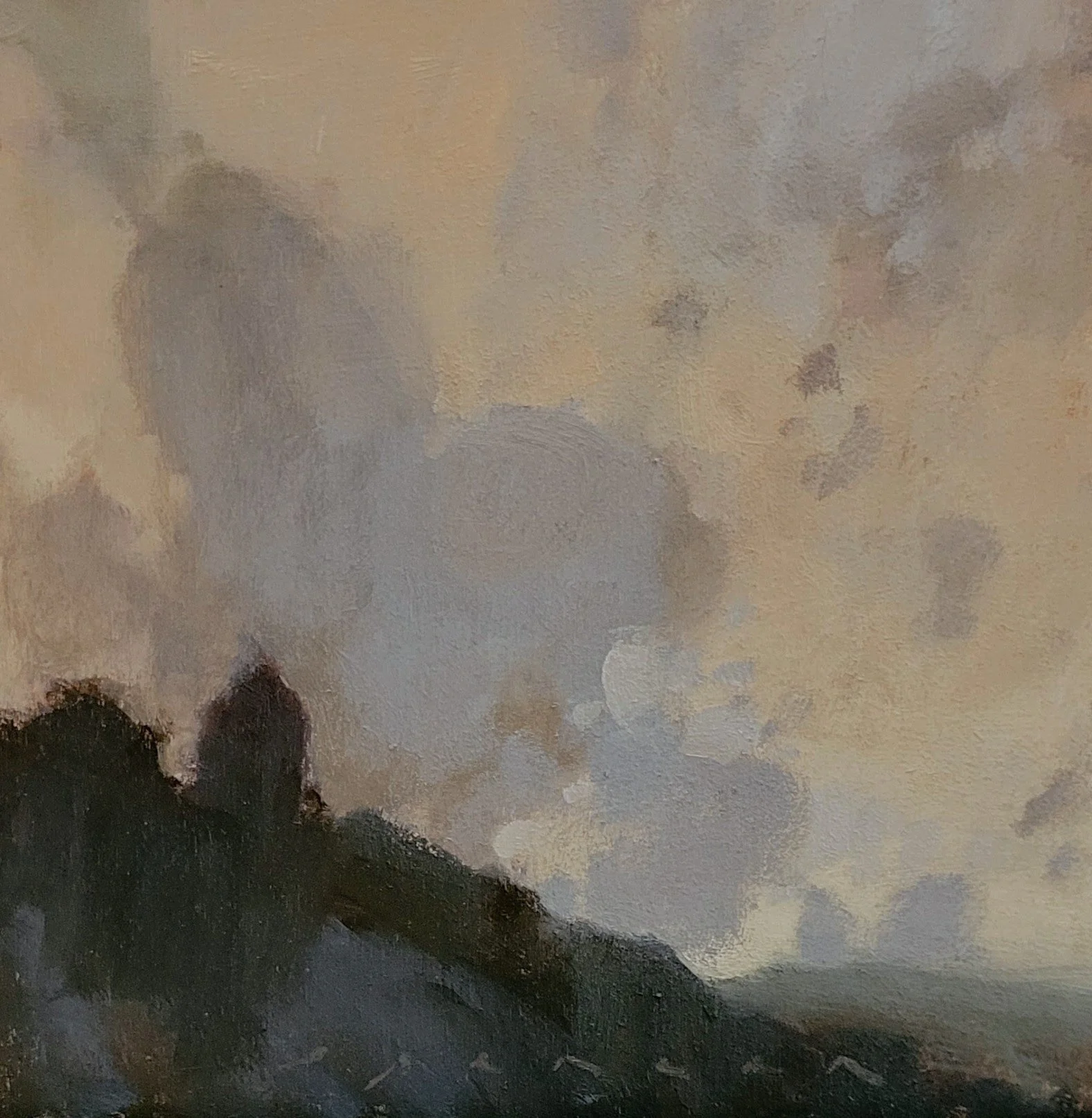Crawling Toward Evening 8x8 oil on panel 2025.jpg