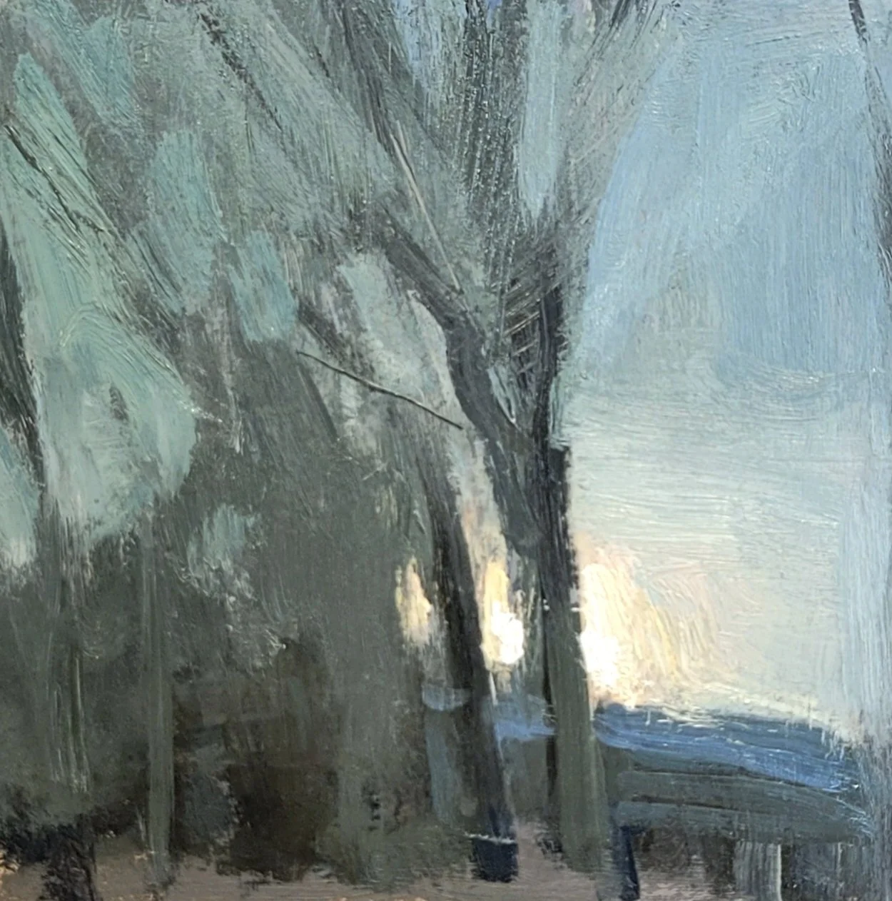 Backlit oil on paper matted to 8x8 2026.jpg