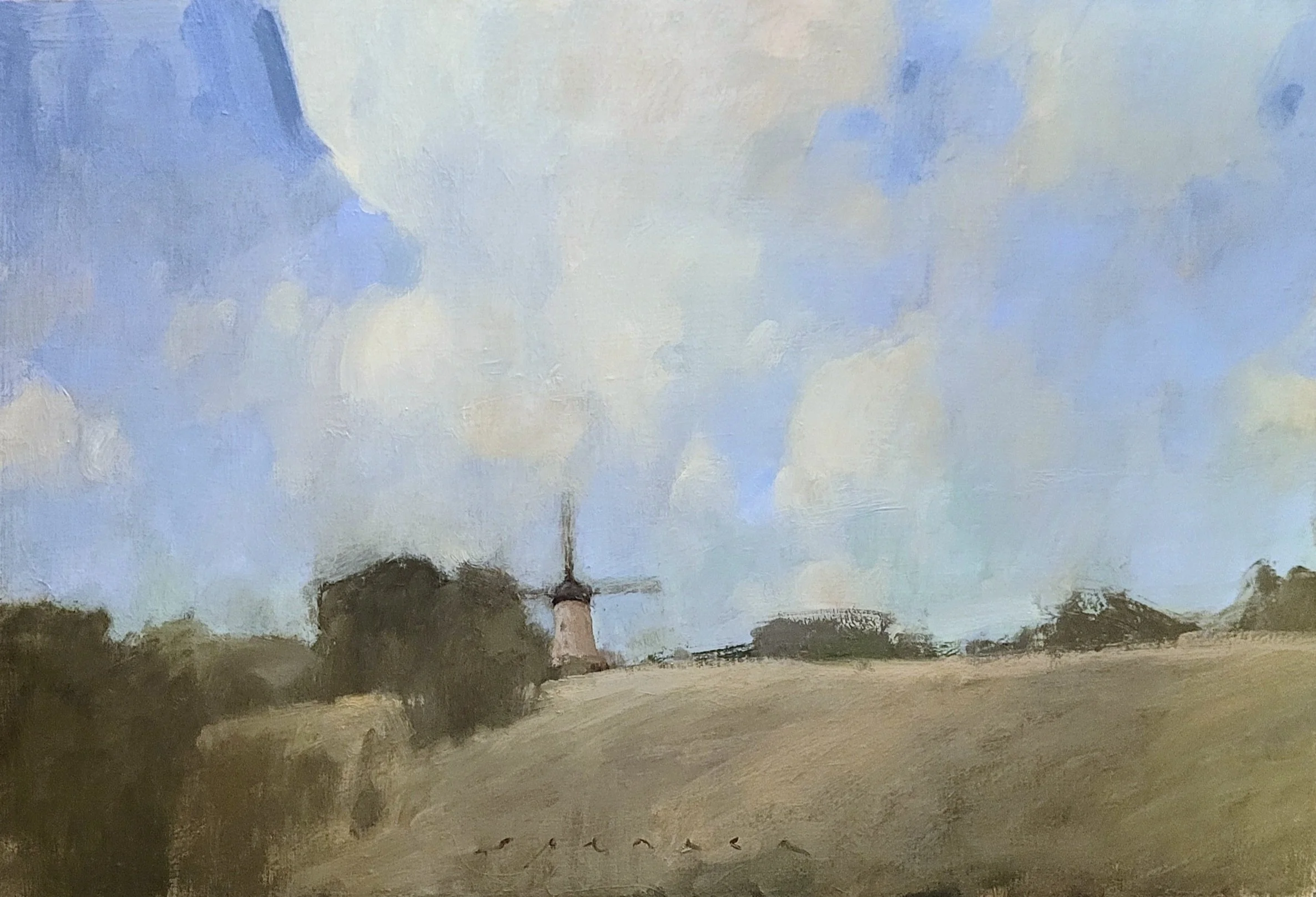 Veere Windmill 11x16 oil on panel 2026.jpg