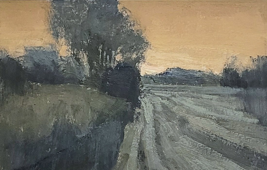 Carved Land oil on paper matted to 8x10 2026.jpg