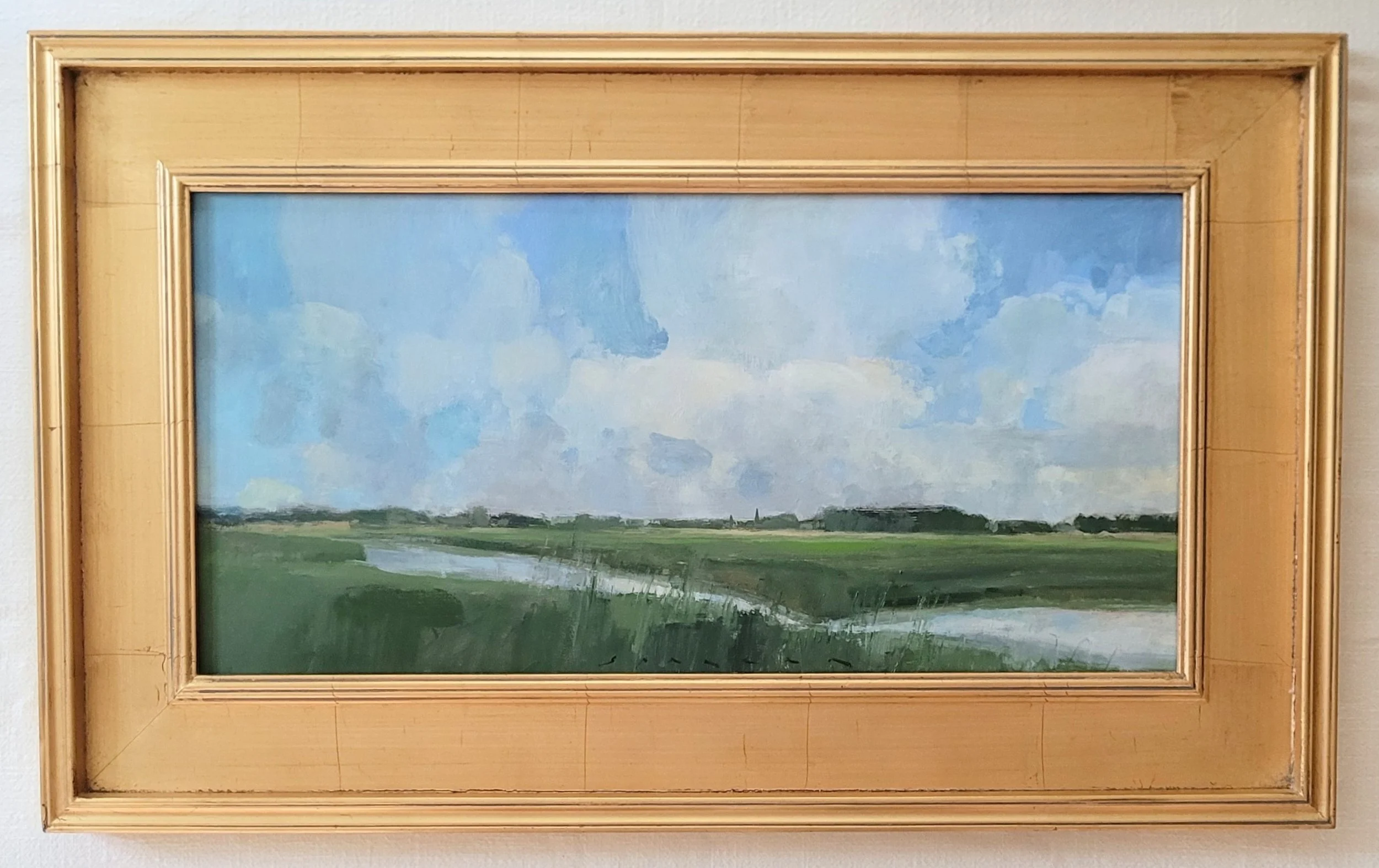 Land of Canals 12x24 oil on panel framed.jpg