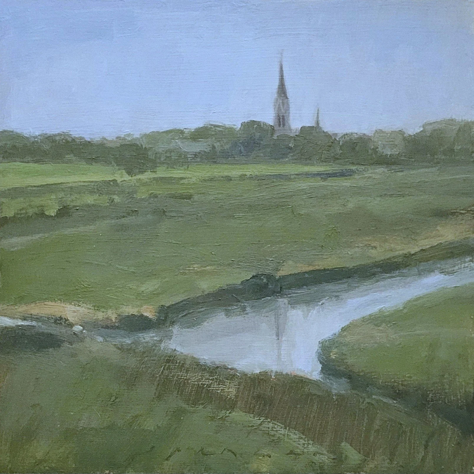 Kerk Reflections 10x10 oil on panel 2025.jpg