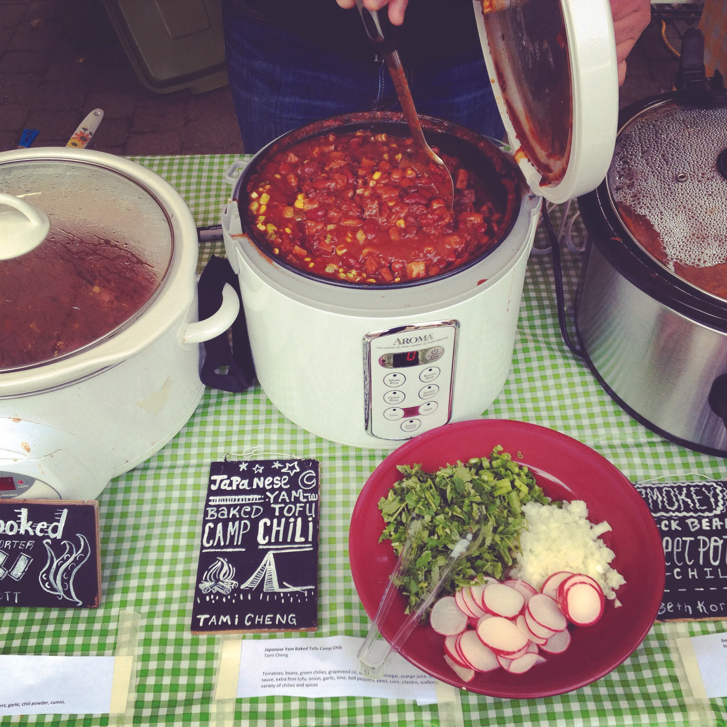 Japanese Yam Tofu Chili