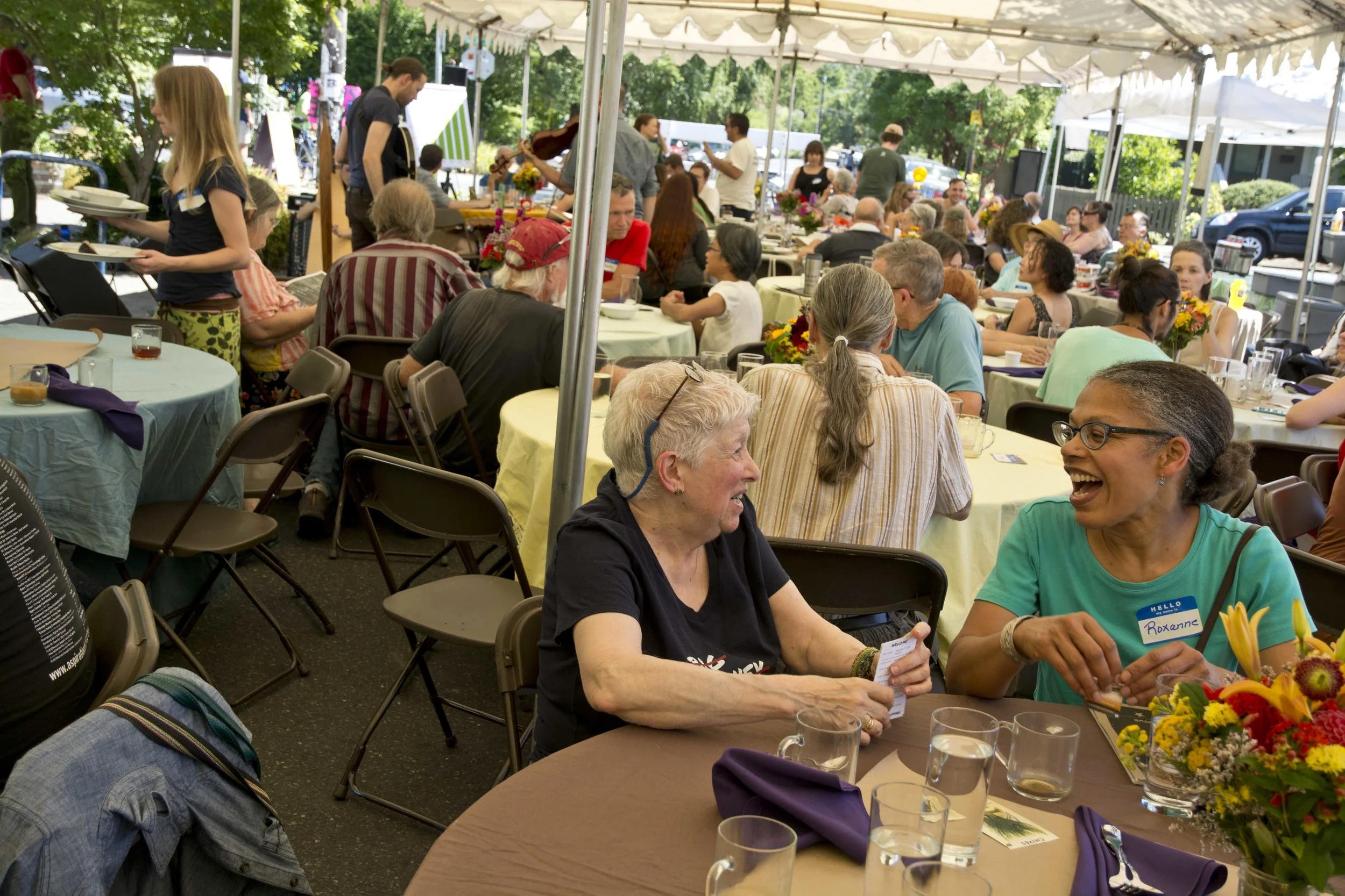 The Annual Meeting of Member-Owners on Saturday was a lively event with great conversation, music, food, and community building. Thanks to everyone who braved the heat - our co-op is vibrant and alive because of you! 
