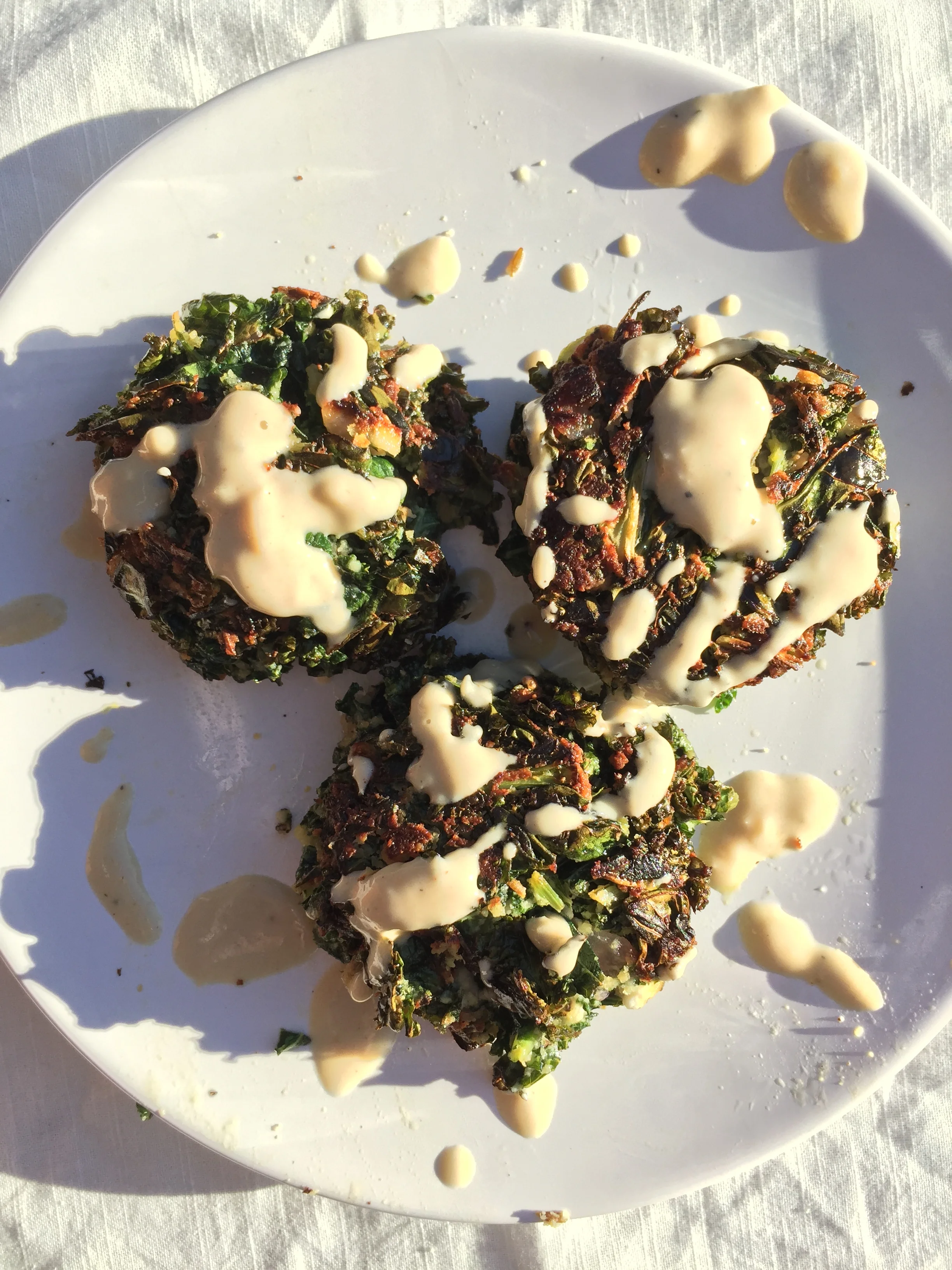 Fried Green Meatlessballs