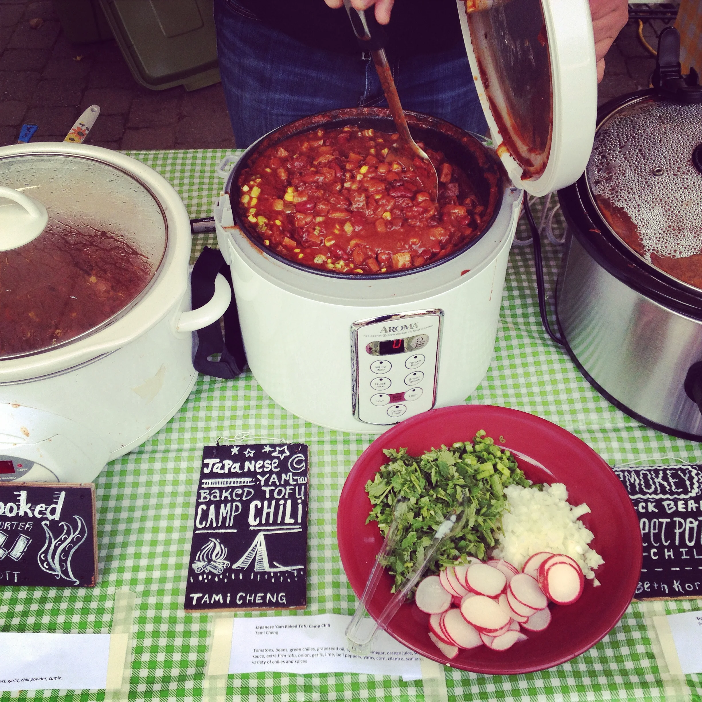Chili Cook-Off at the Farmers' Market