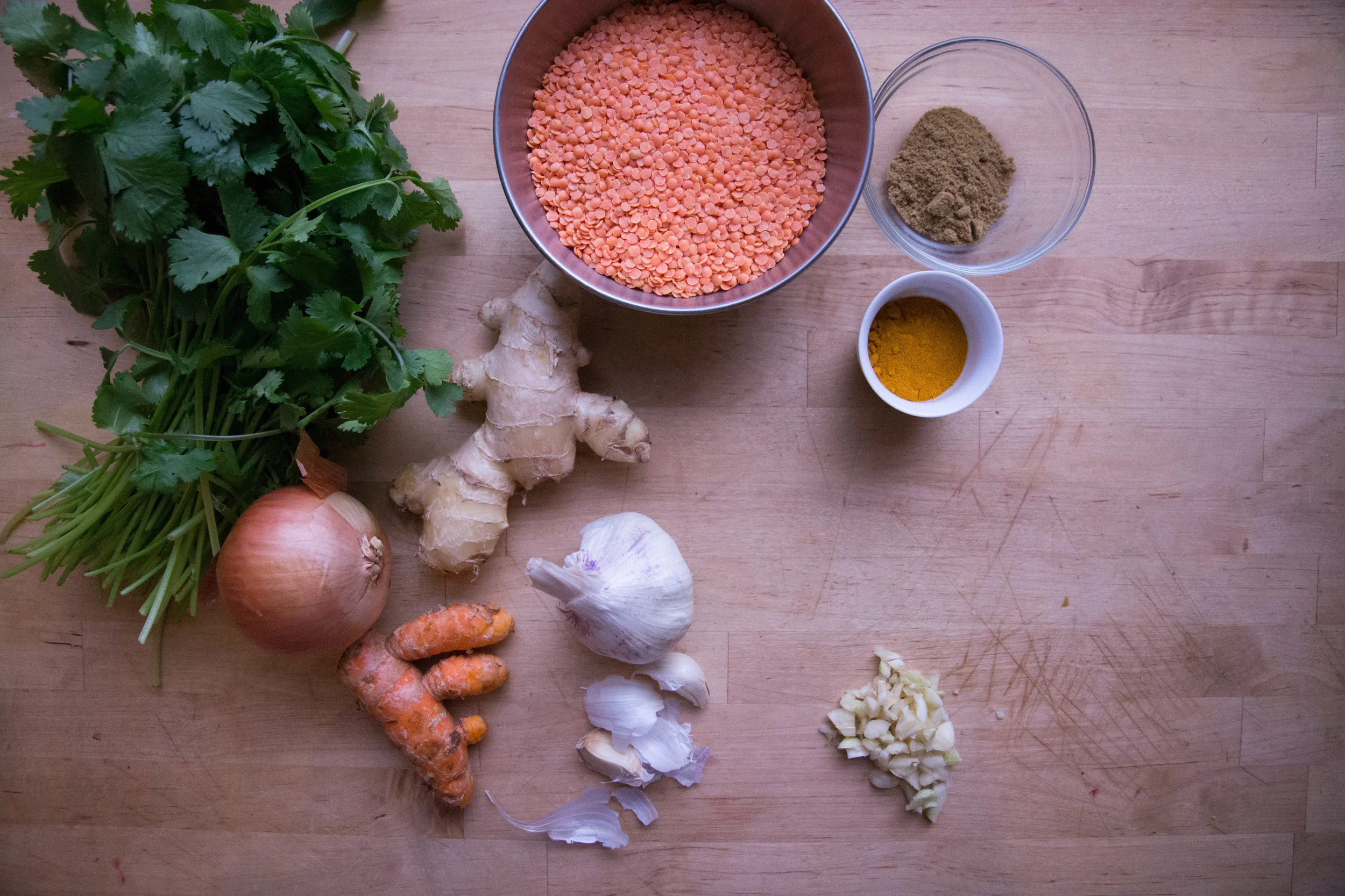 Squash and Red Lentil Curry