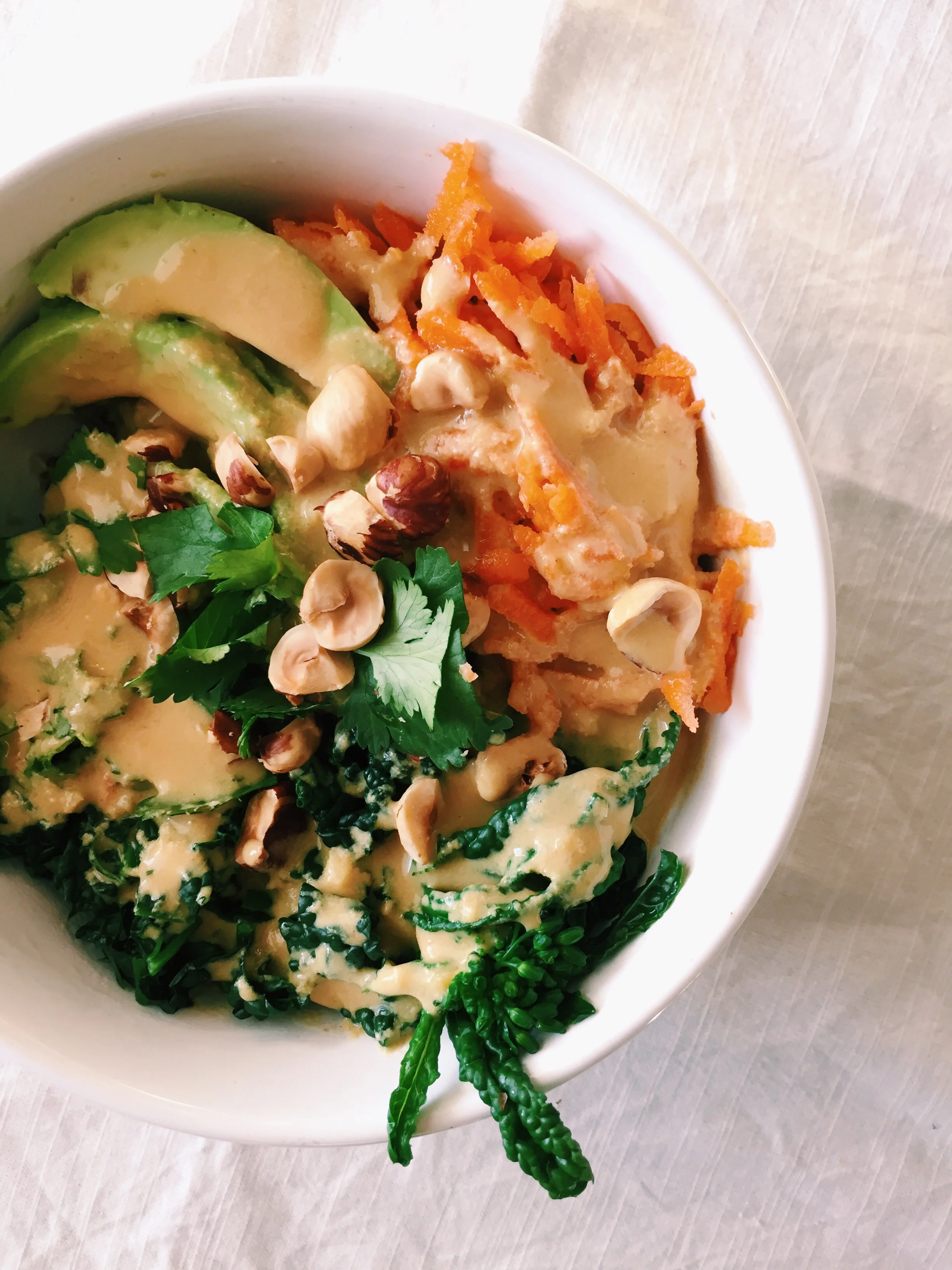Quinoa Veggie Bowl with Cheez Sauce