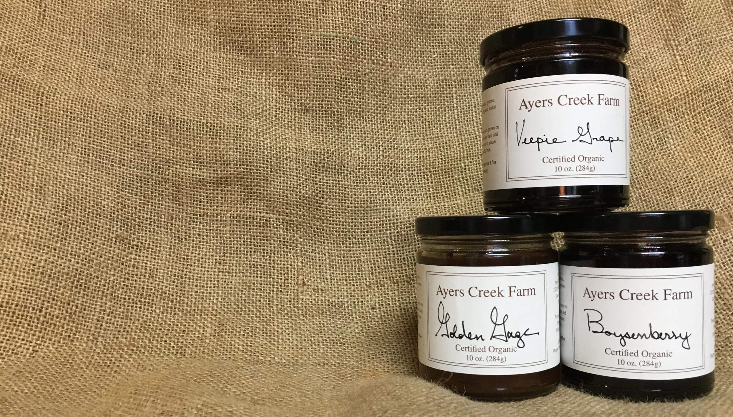Ayers Creek's Farm-Direct Preserves