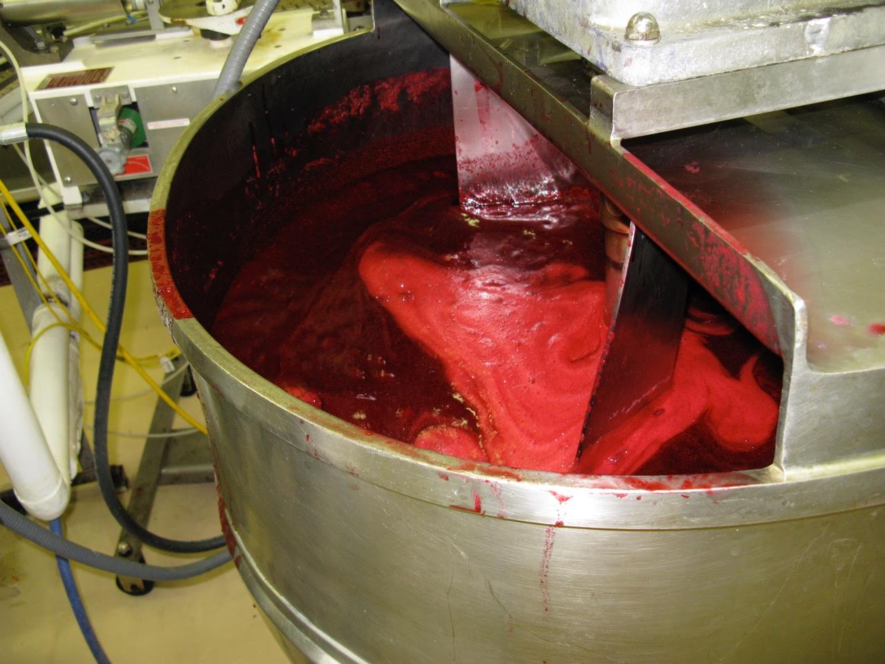 Jam in the vat. 