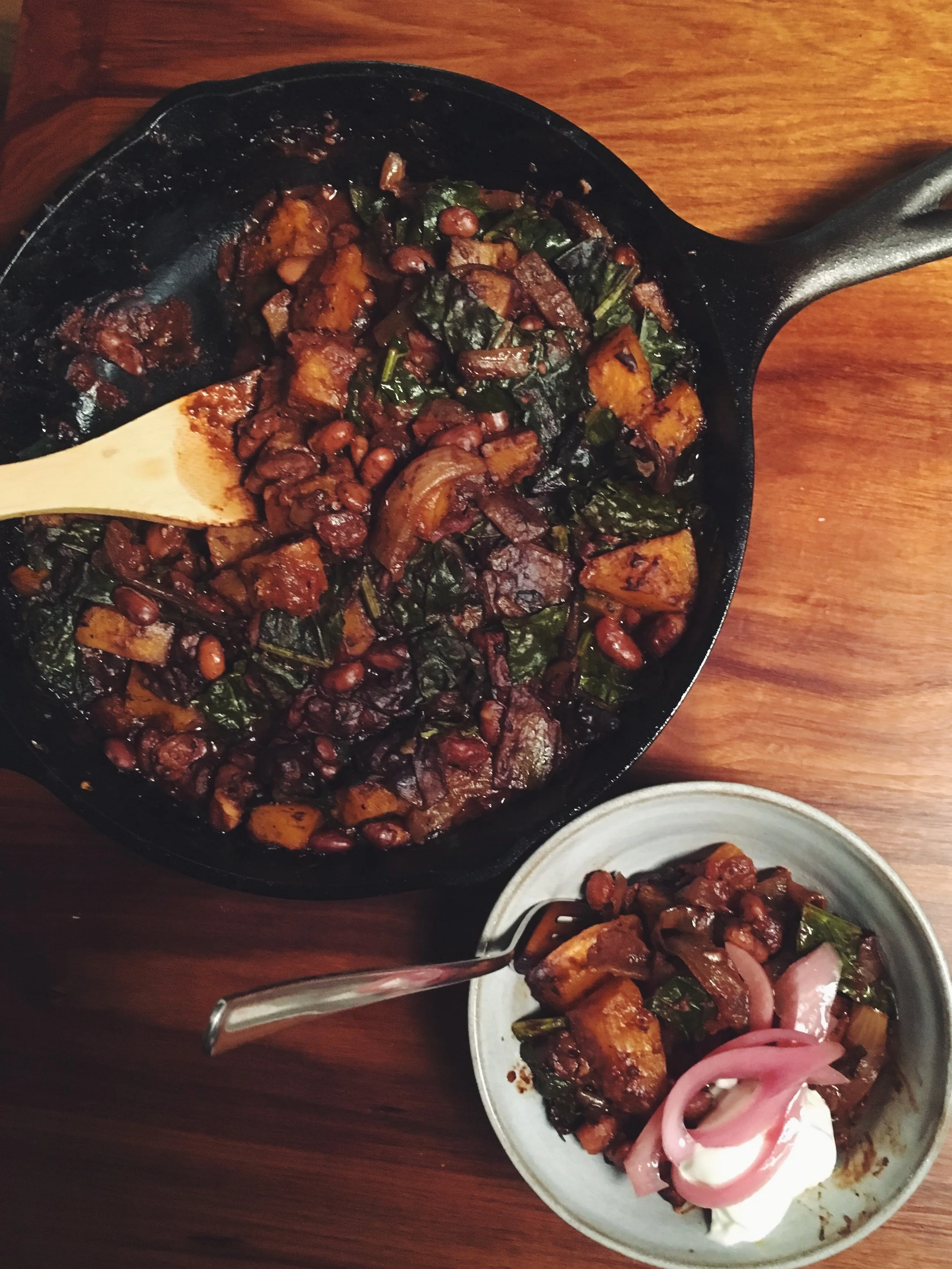 Simple, Spicy Squash Bake