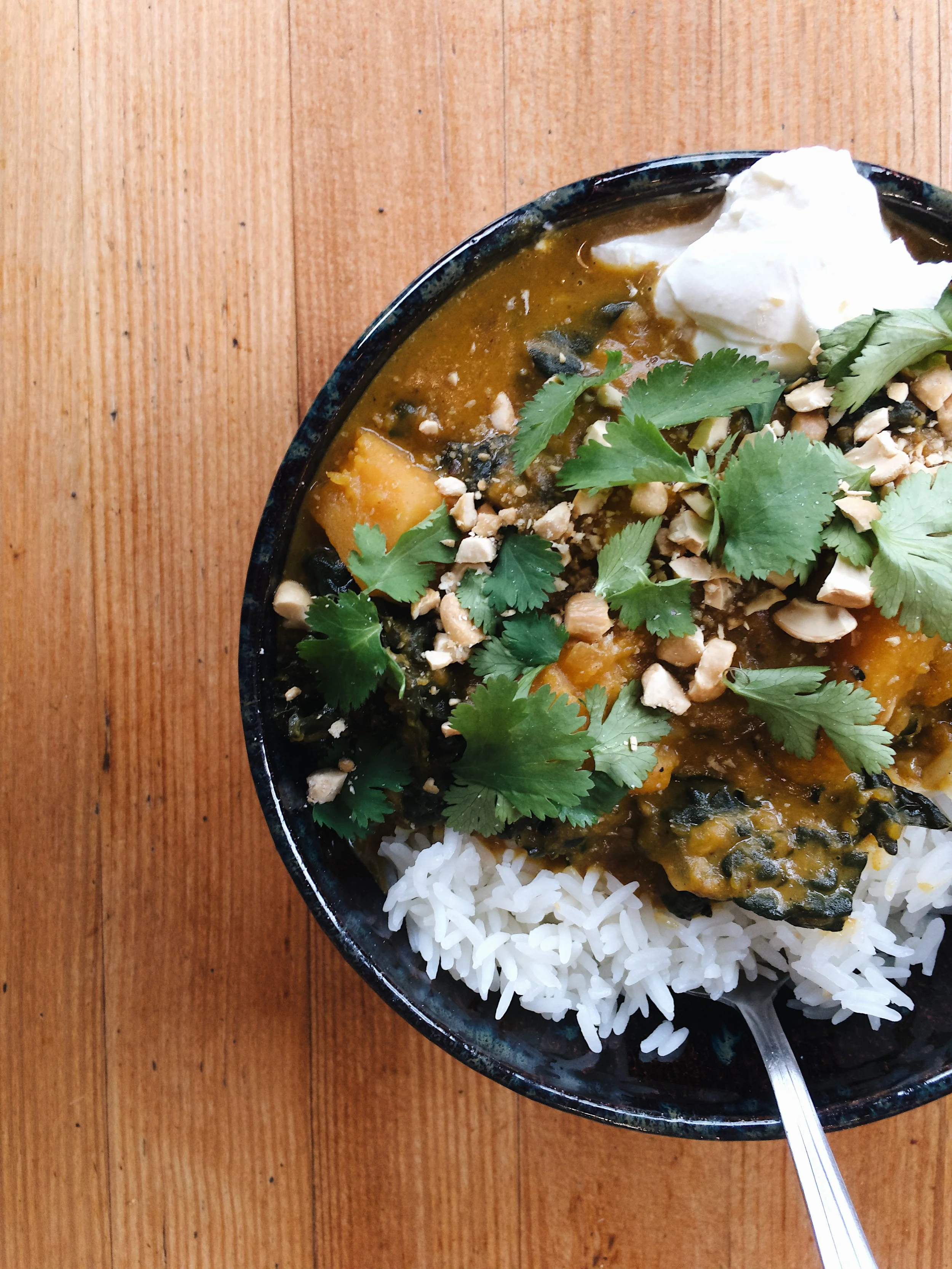 Thai Butternut Squash Red Curry