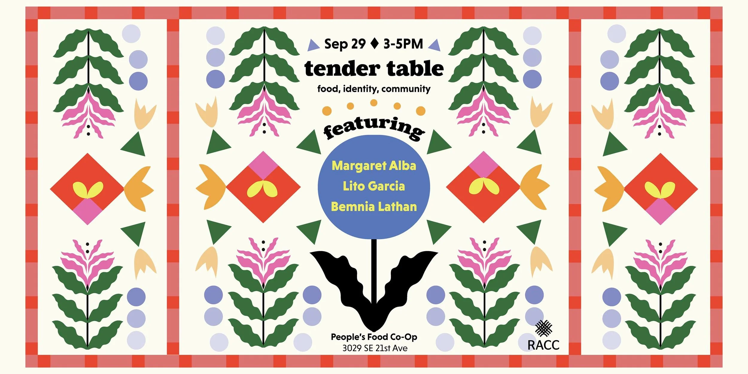 Tender Table!