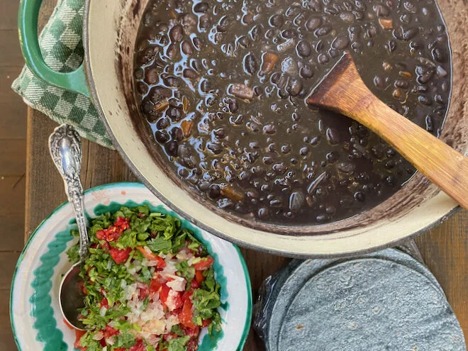 Satisfying Black Bean Soup