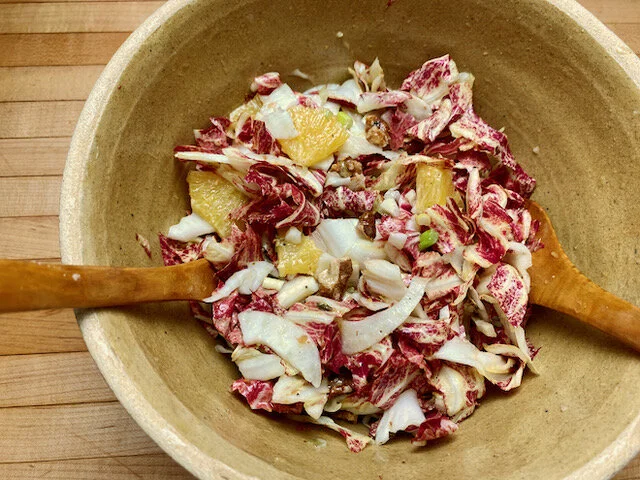 Chicory, Orange & Fennel Salad