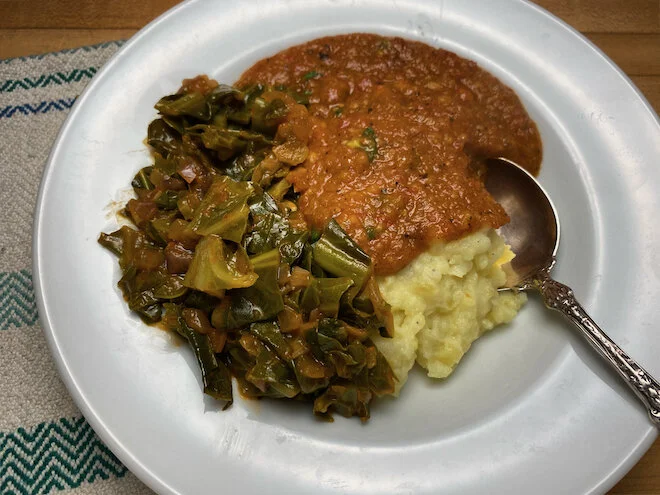 Stewed Collard Greens