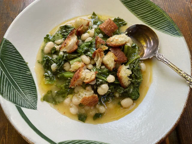 Brothy Beans & Greens