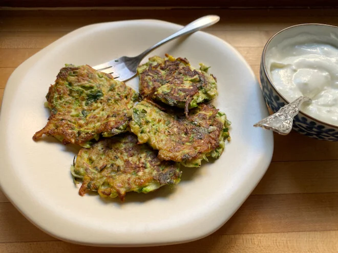 Savory Zucchini Fritters