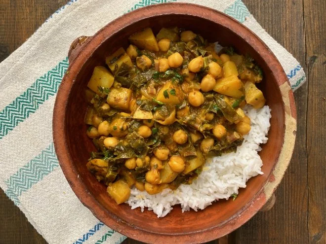 Cook-with-what-you-have Chana Masala