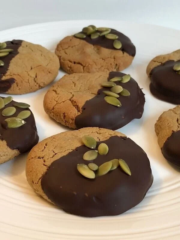 Pumpkin Seed Butter Cookies