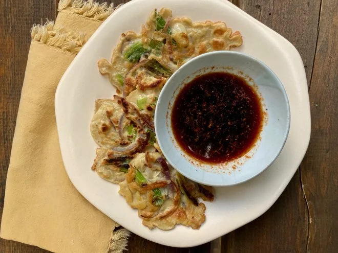 Scallion/Spring Onion Pancakes