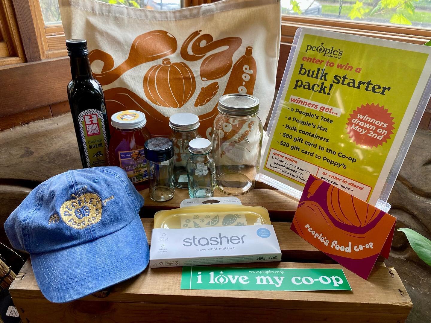 🌍We are giving away Bulk Starter Packs! 🌎

Bringing your own containers and shopping in bulk is better for the environment. We have lots of beautiful food in bulk, including ancient grains, dried fruits, chocolate, nuts, and teas.

Two lucky winner