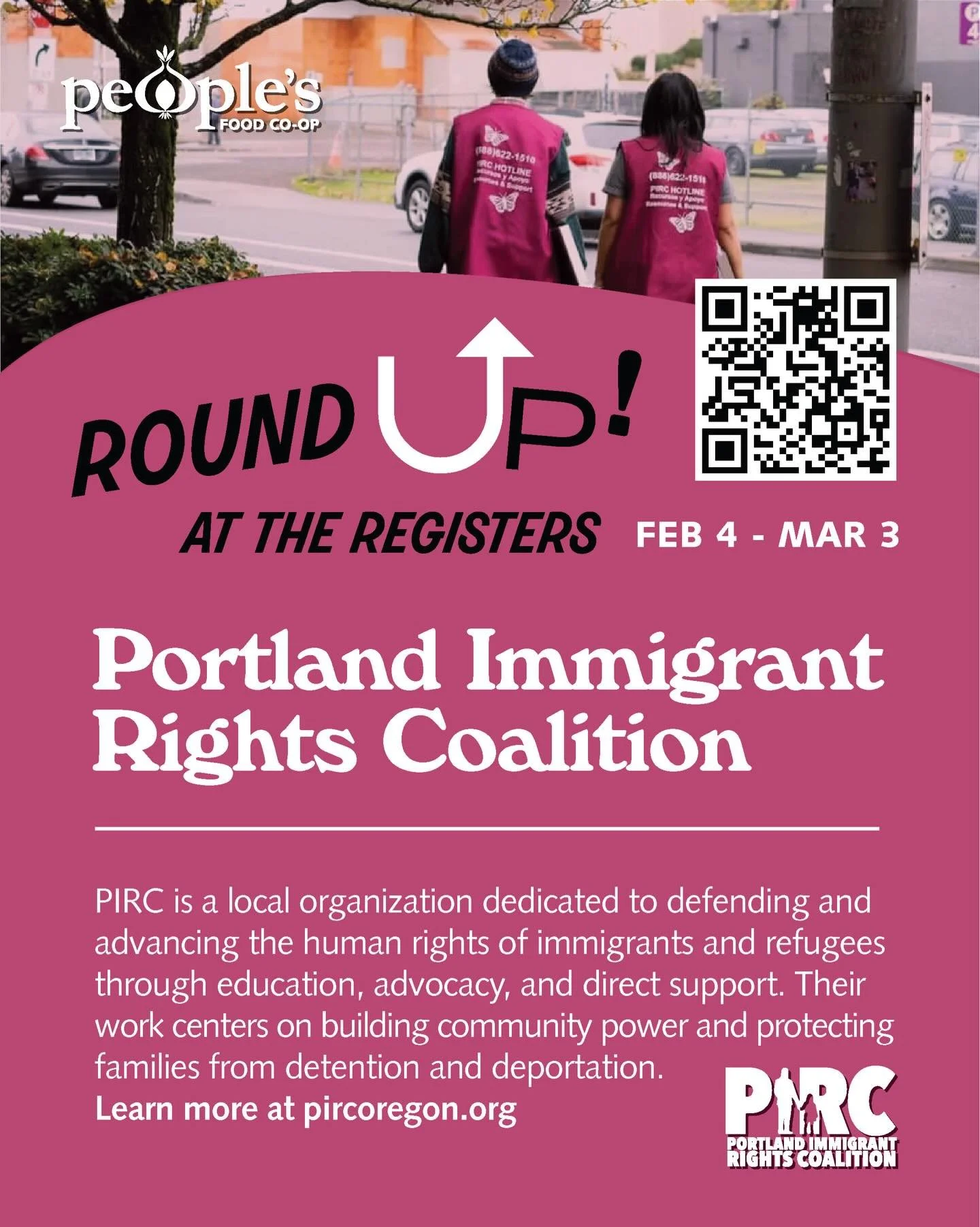 *** UPDATE! We&rsquo;re continuing to fundraise for PIRC thru the end of March!

Co-op friends! We&rsquo;re nearing the end of our PIRC fundraiser. If you are at the Co-op this weekend, please consider rounding up to the nearest dollar or more for Po
