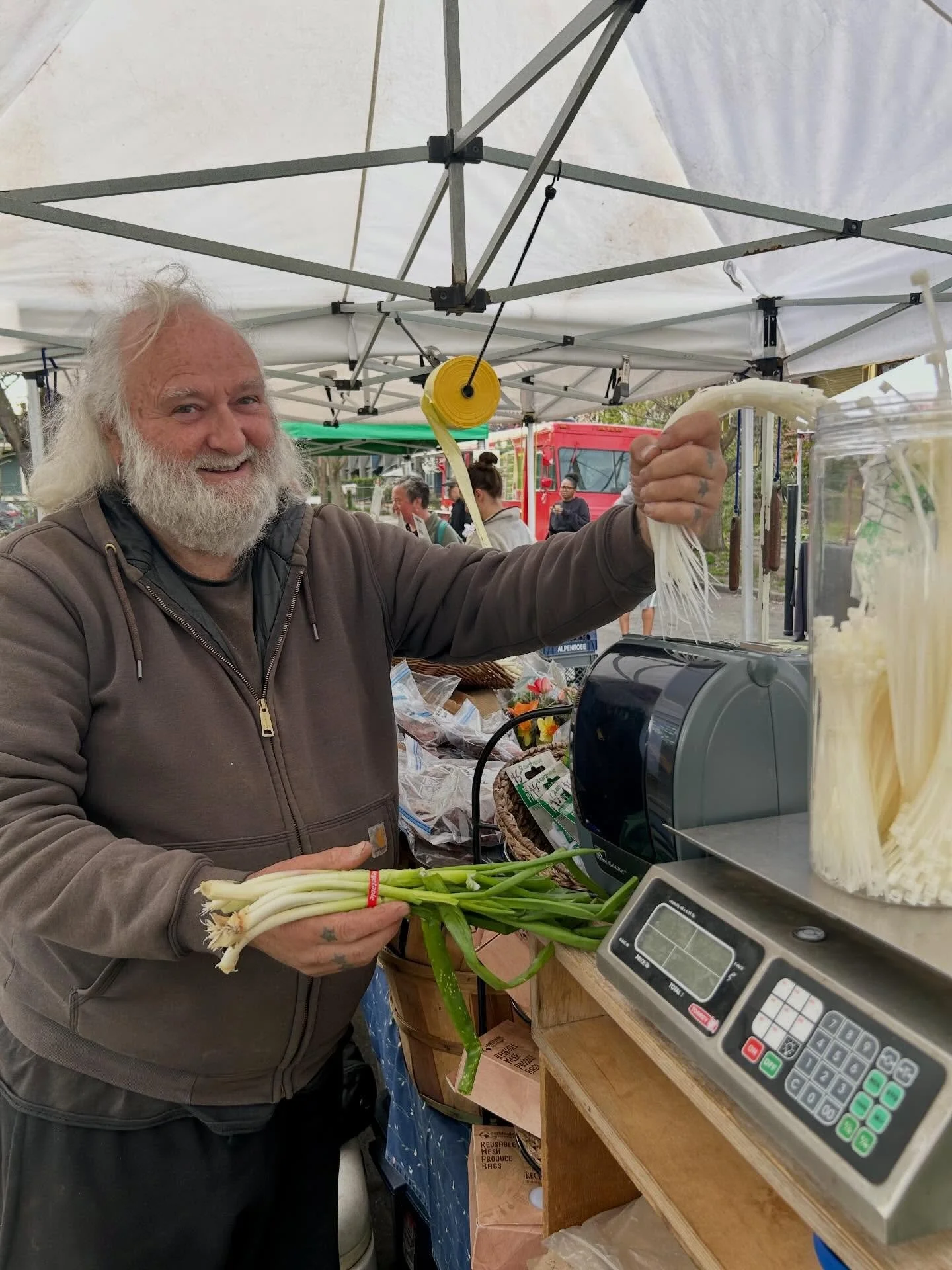 While many farmers might resist change, some of our market vendors have decided to embrace it! 🖨️🍍🥭

Long-time vendor Farmageddon @farmageddongrowerscollective recently received a food access technology grant for the development of a 3-D produce p