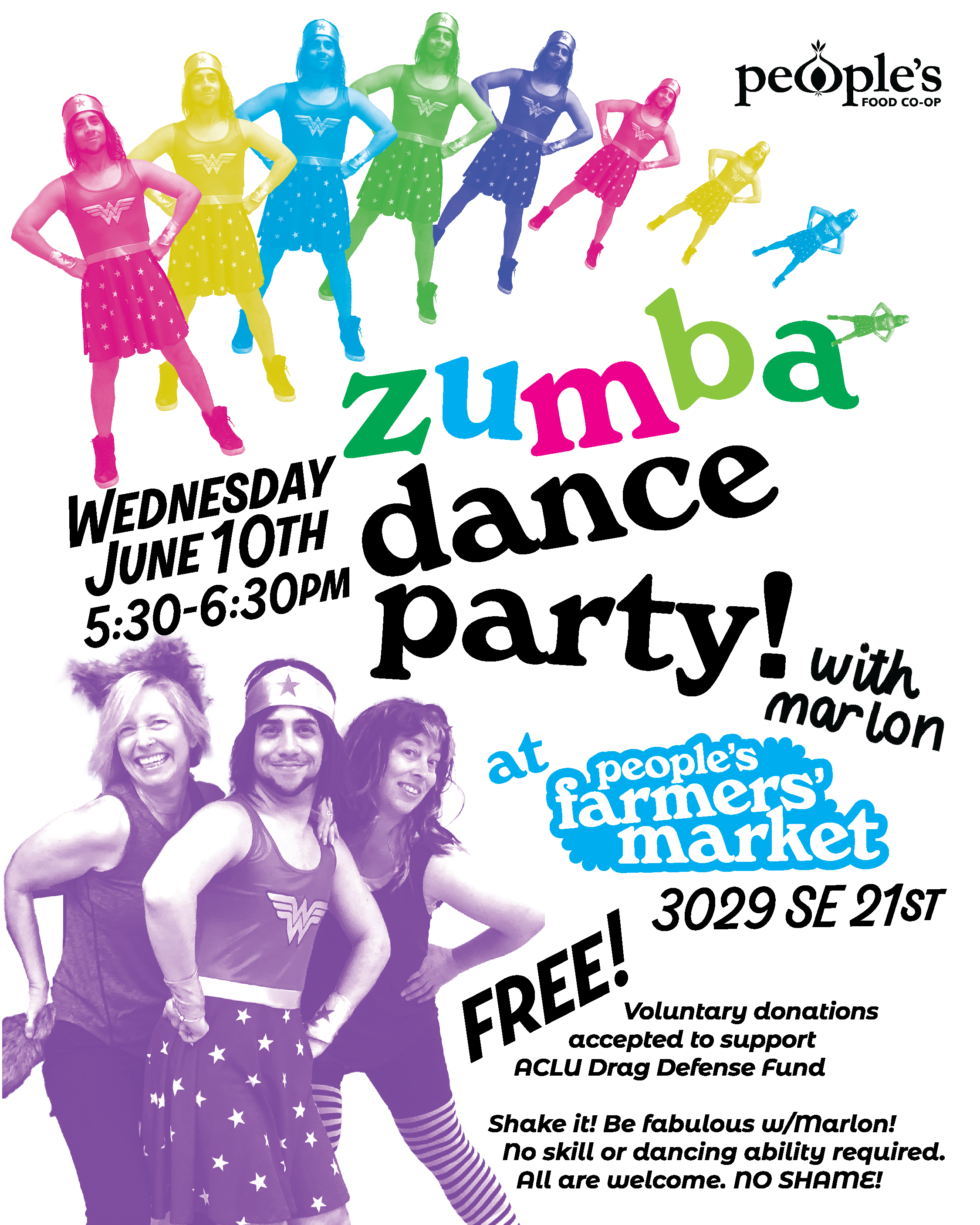 Zumba at People's Farmers' Market