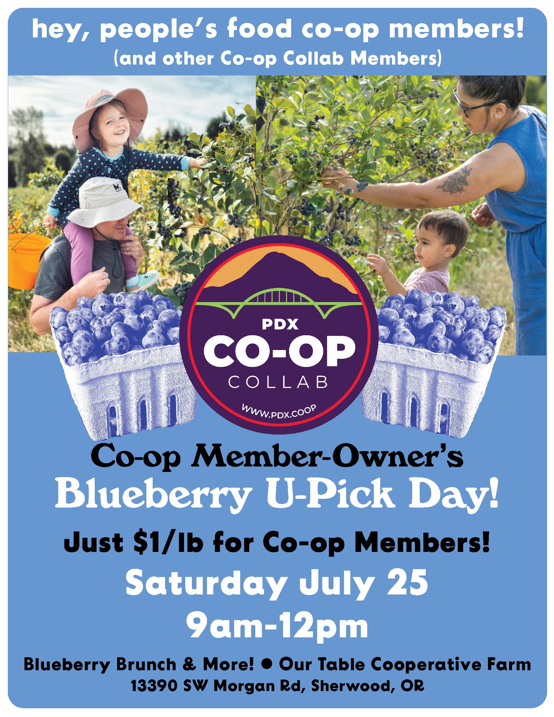 Co-op Collab Blueberry U-Pick
