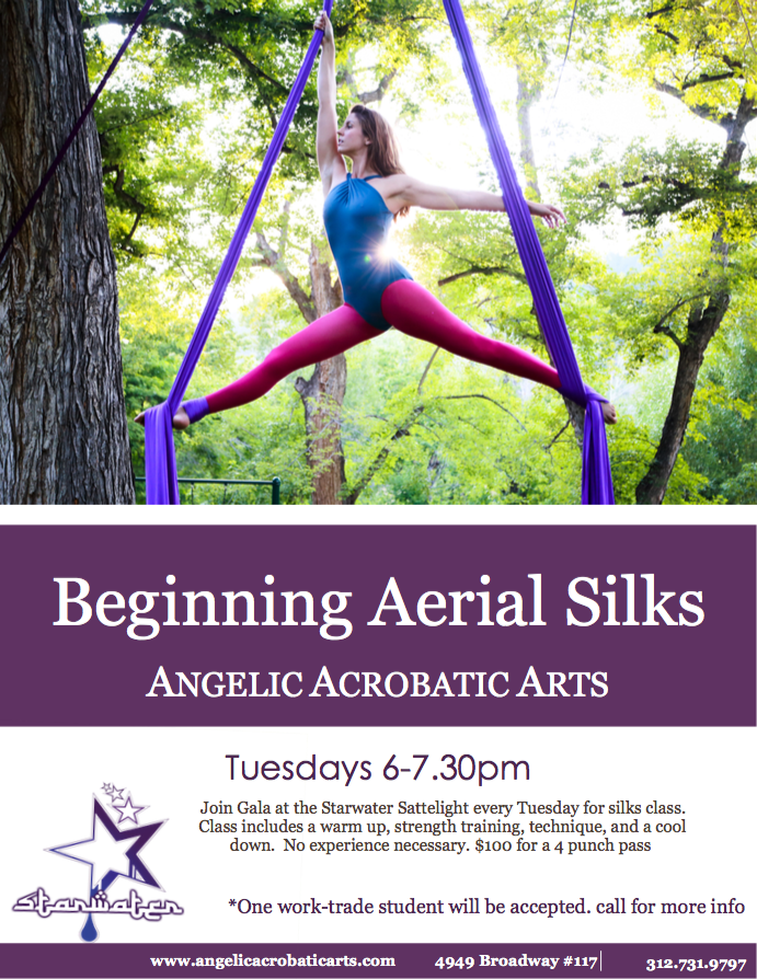 Beginning Aerial Silks Class