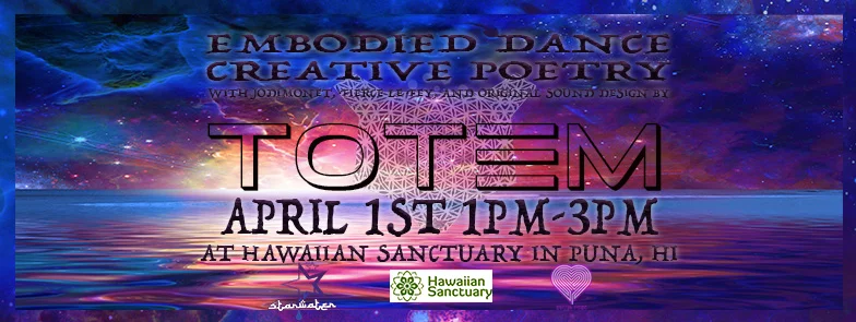 Embodied Dance Creative Poetry with JodiMonét, Fierce Le Fey & Totem