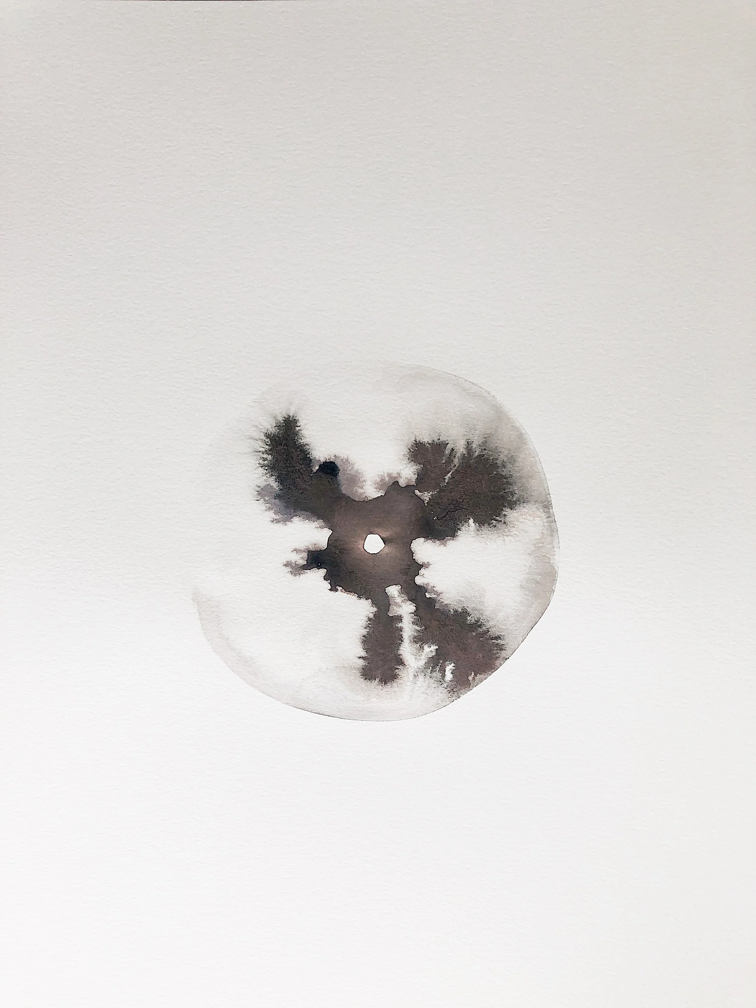 “Trinity III” 11x15 Acrylic Gouache - $165 (email for availability)