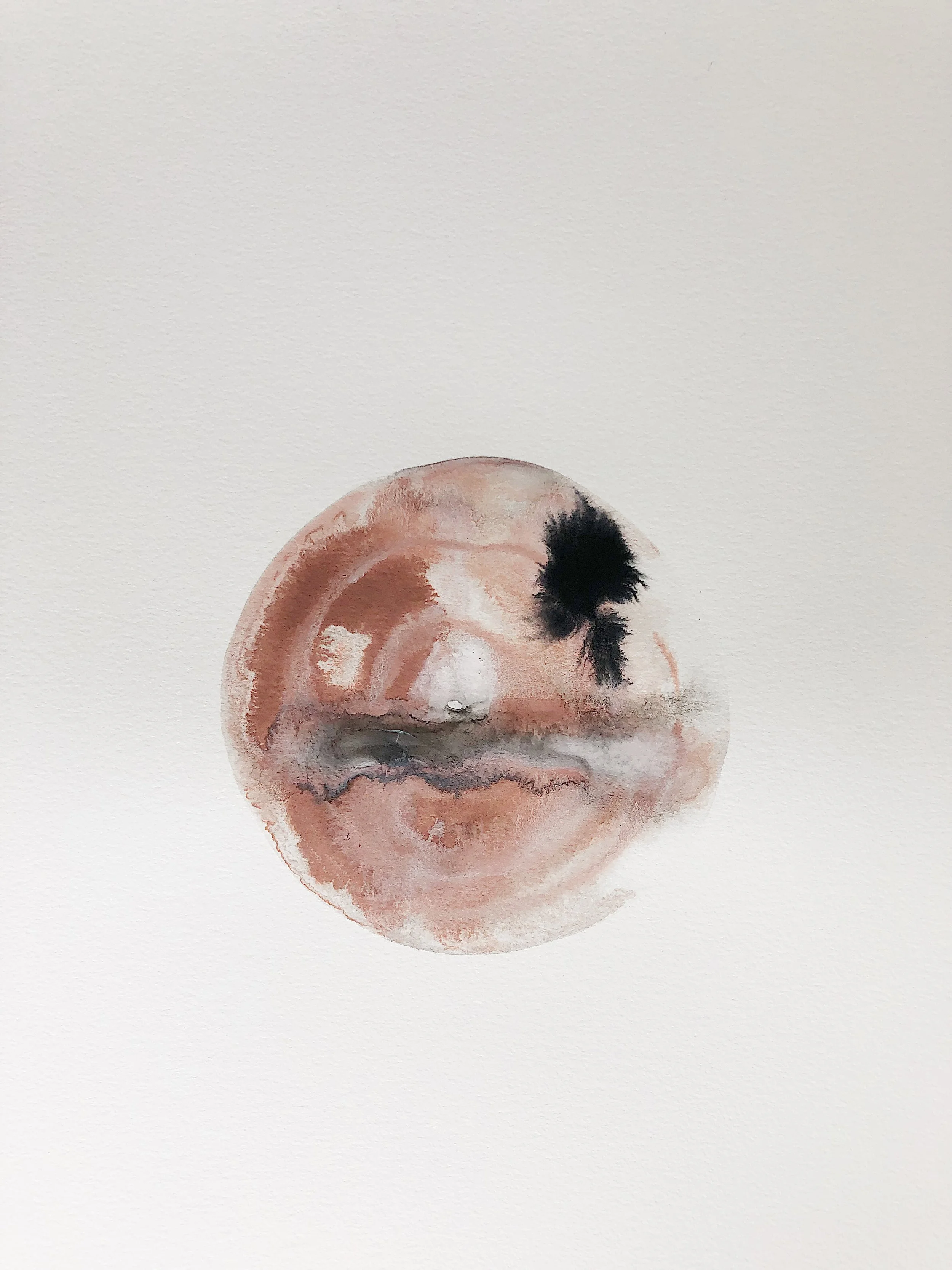 “Trinity IIII” 11x15 Acrylic Gouache - $165 (email for availability)